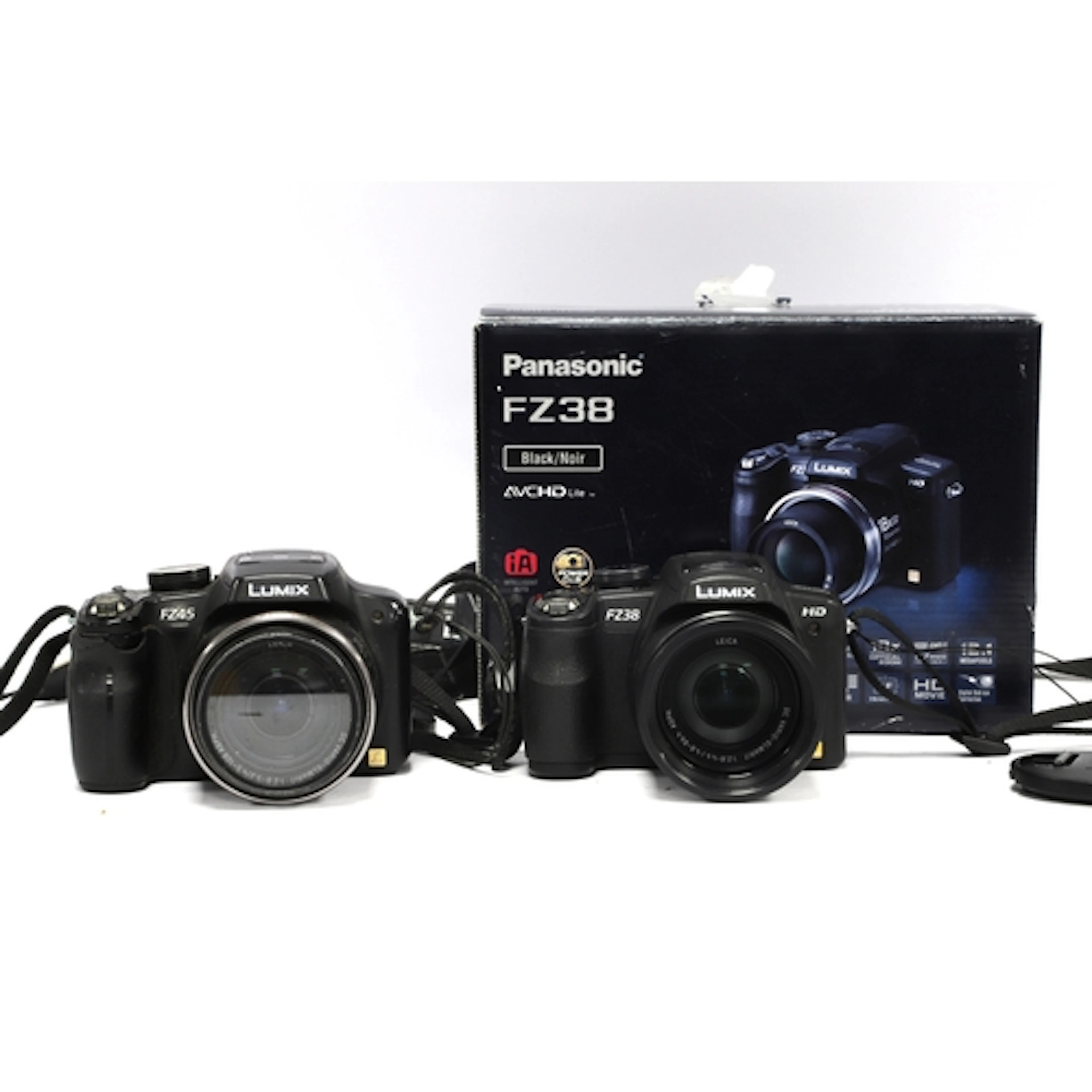 Panasonic Lumix DMC-FZ38 Digital Bridge Camera, boxed, toget...