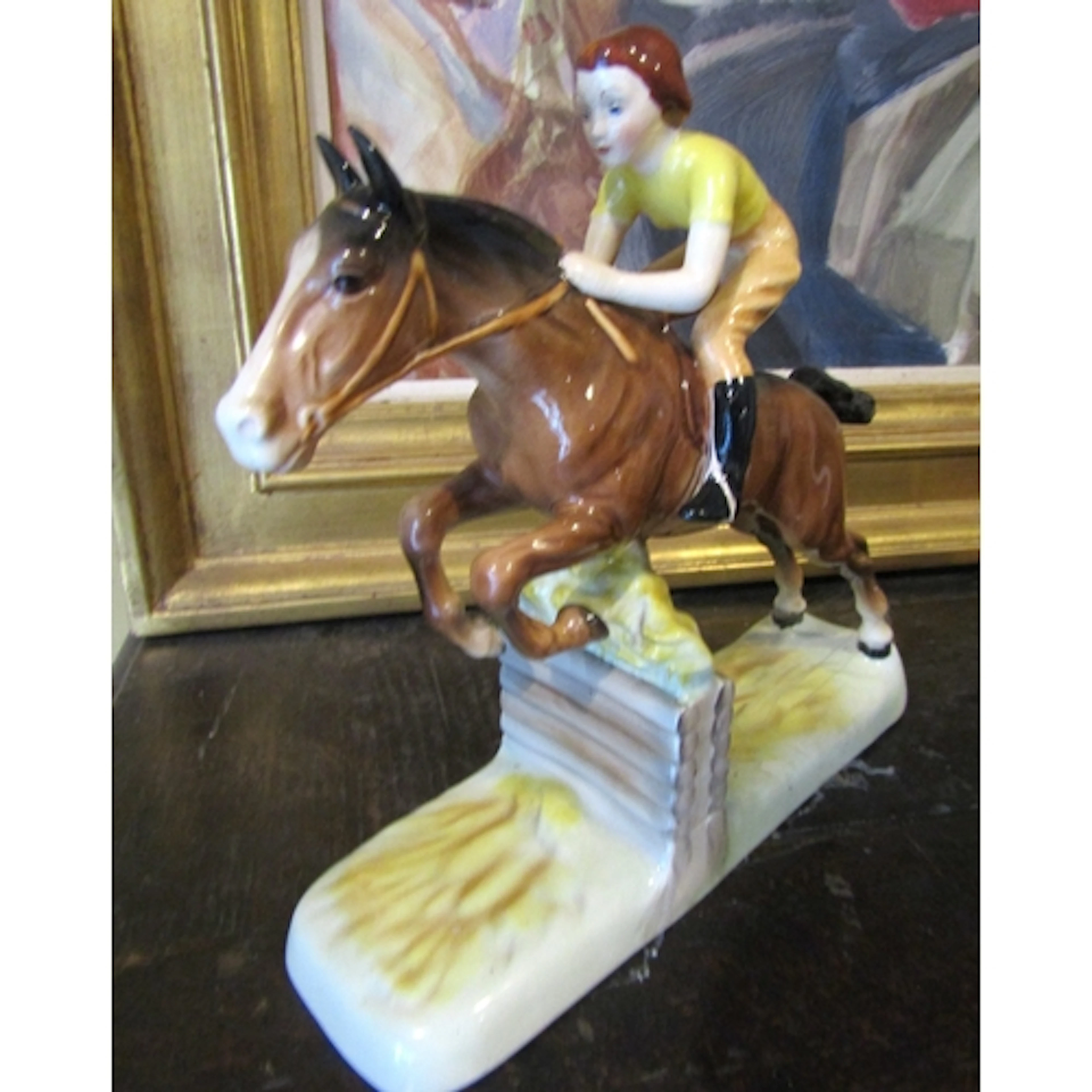 Beswick Show Jumping Figure Vintage Signed to Base Approxima...
