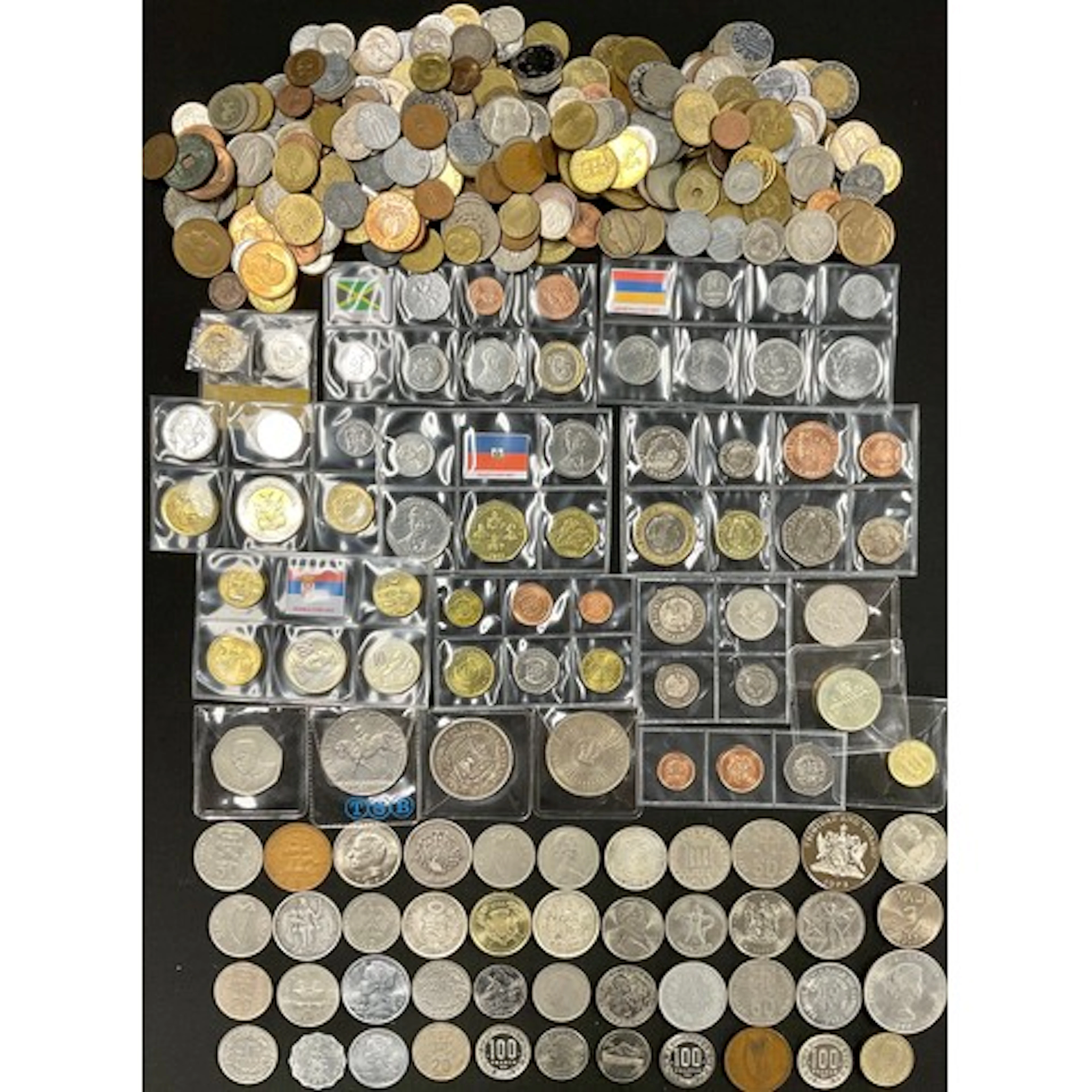 Numismatics - Great Britain and mixed world coinage includin...