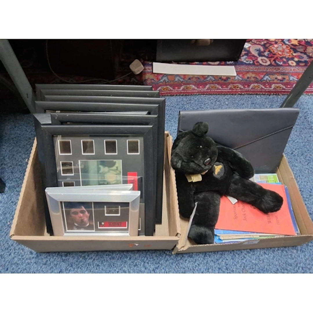 V TWO BOXES OF MISCELLANEOUS COLLECTABLES to include an asso...
