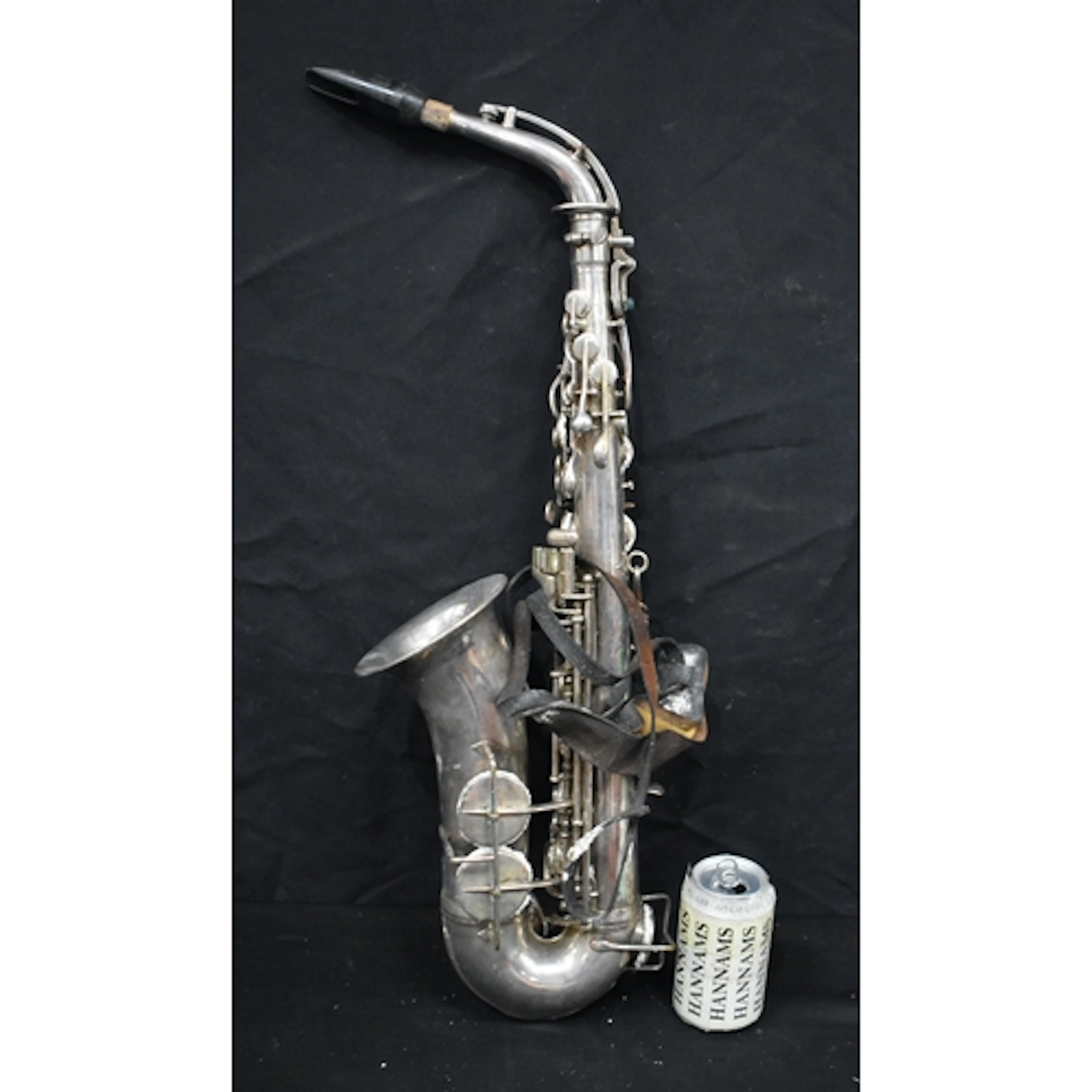 A vintage Hawkes & Son Saxophone 66cm