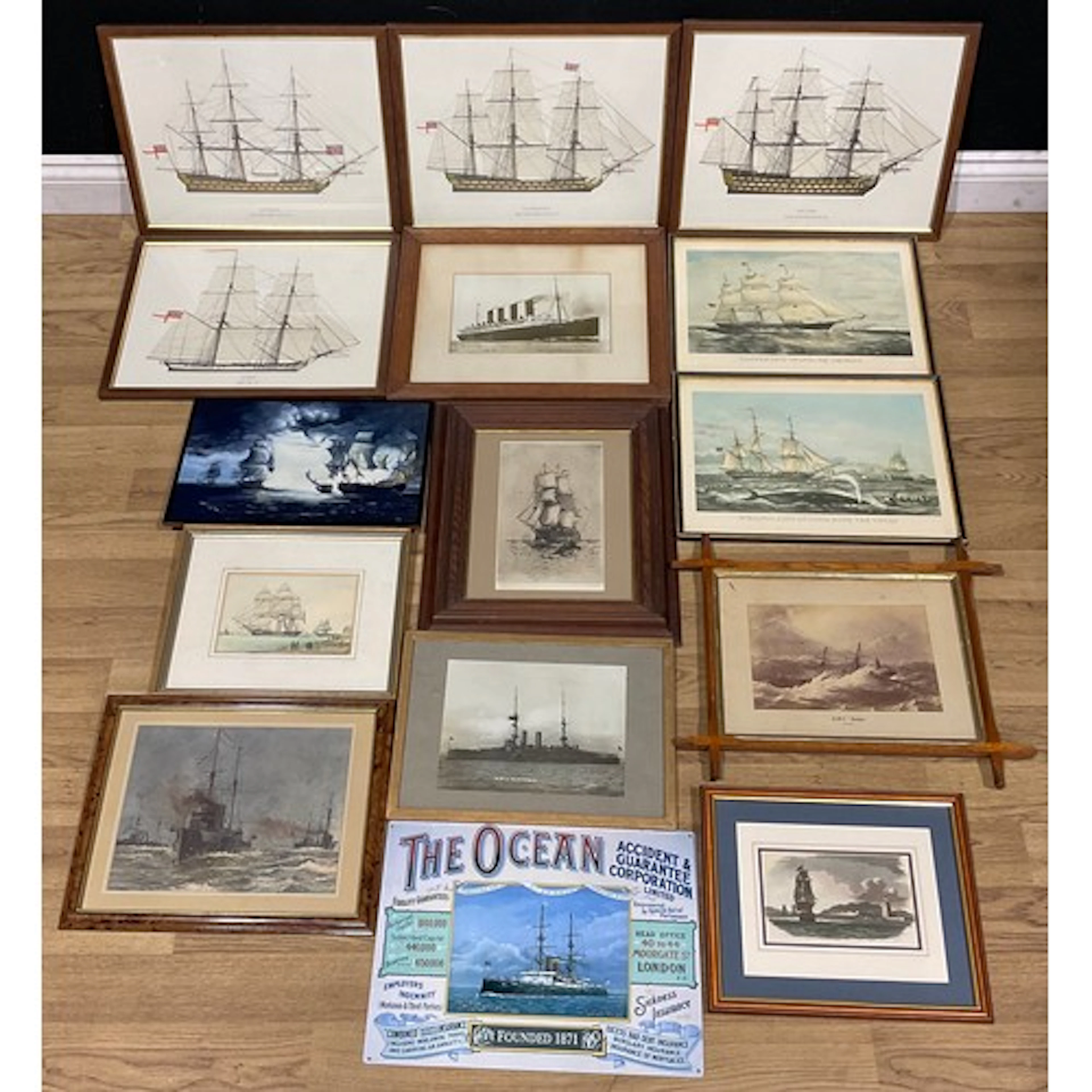 Maritime Interest - pictures and prints, including Alert, 14...
