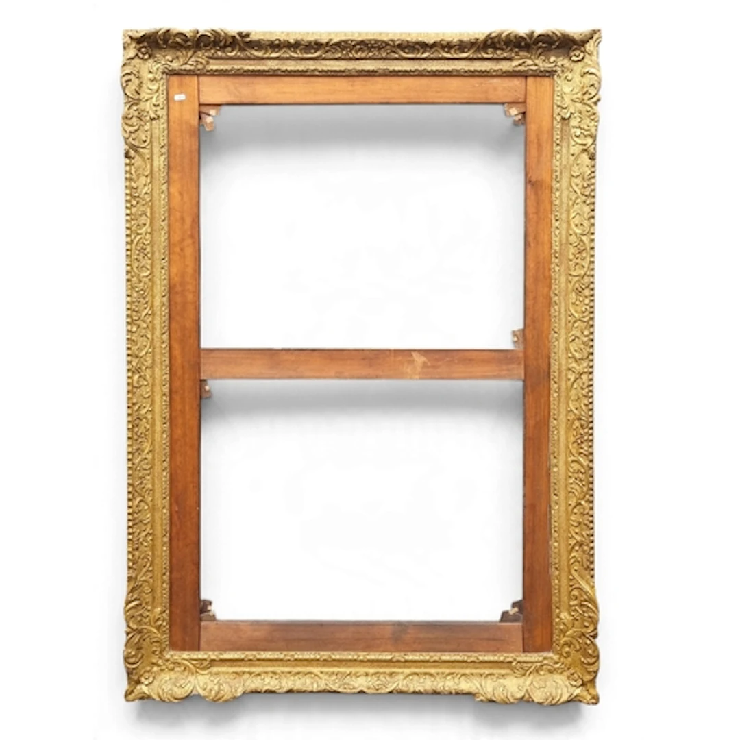 An extremely large 19th Century Timber Gilt Frame. 111 x 157...
