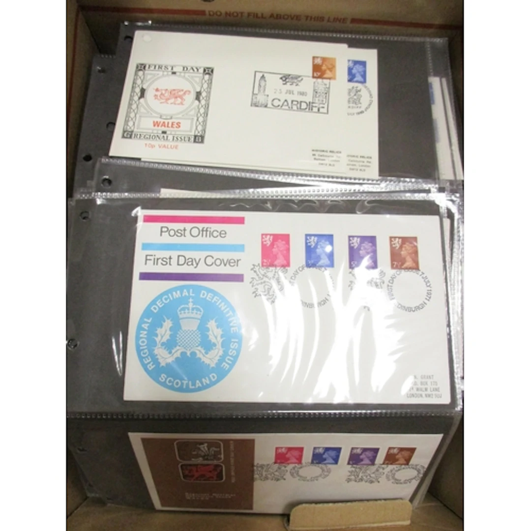 A collection of Machin defin FDCs to 2011 incl 1968 Sterling...