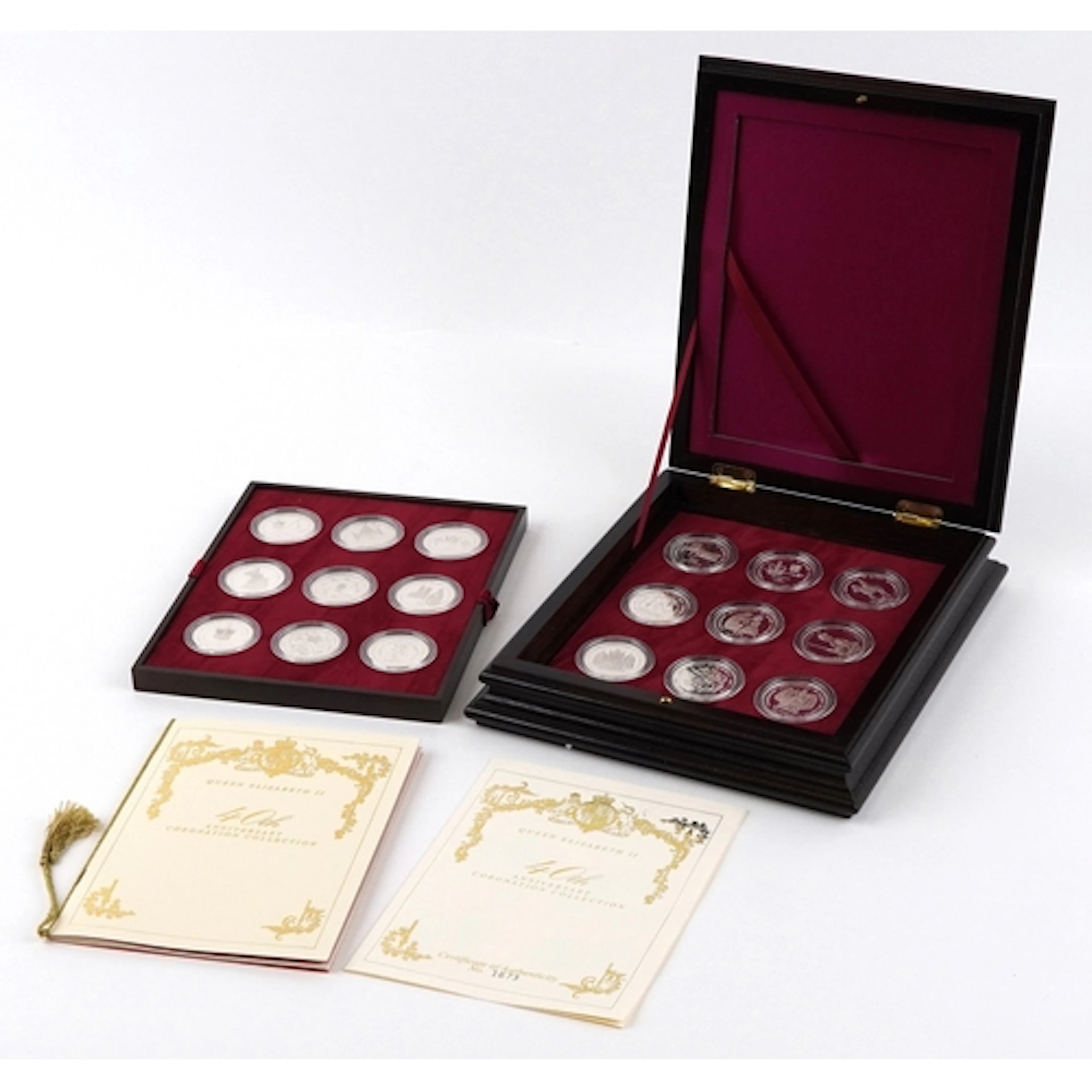 Queen Elizabeth II 1993 limited edition 40th Anniversary Cor...
