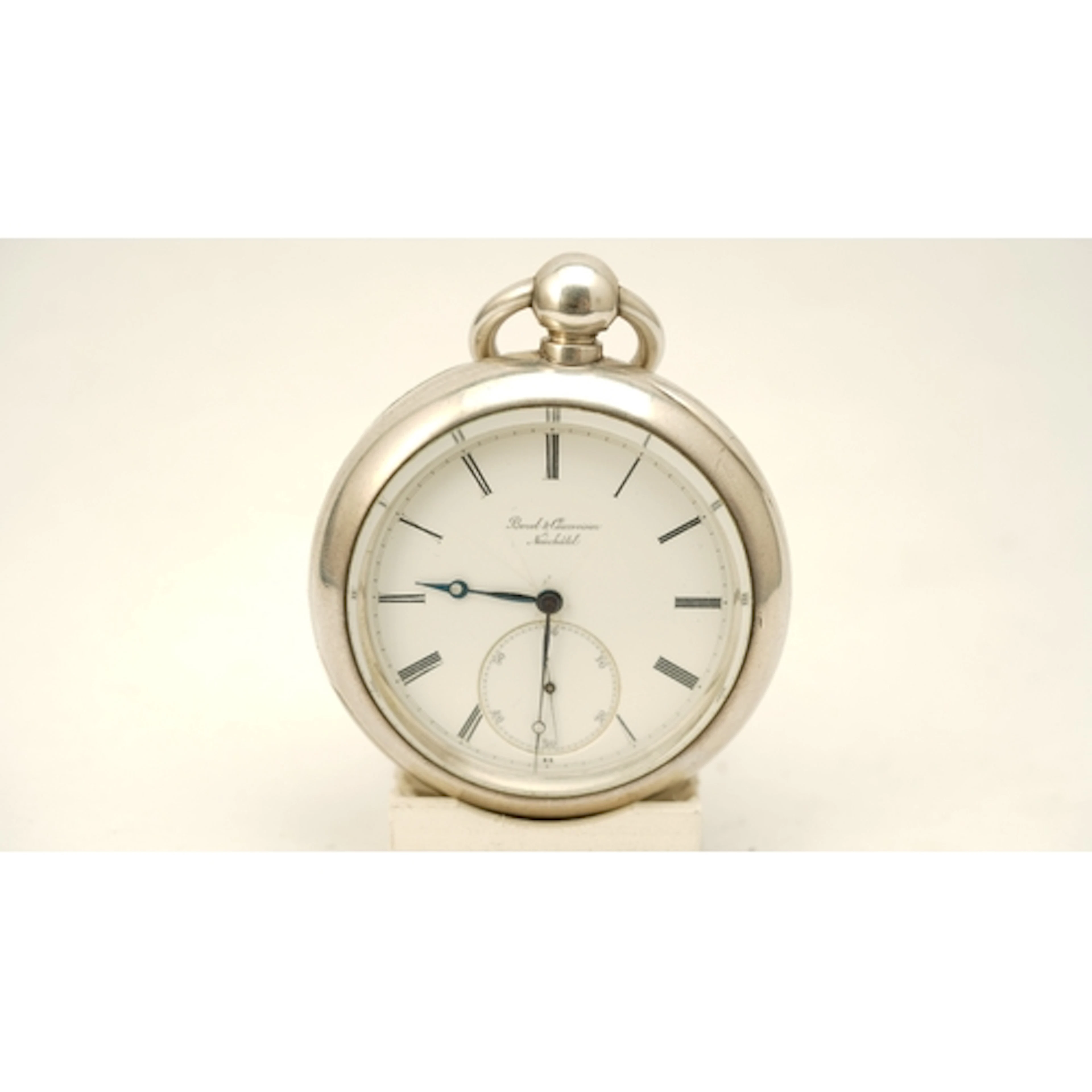 Borel and Courvoisier, Neuchatel, open faced pocket watch in...