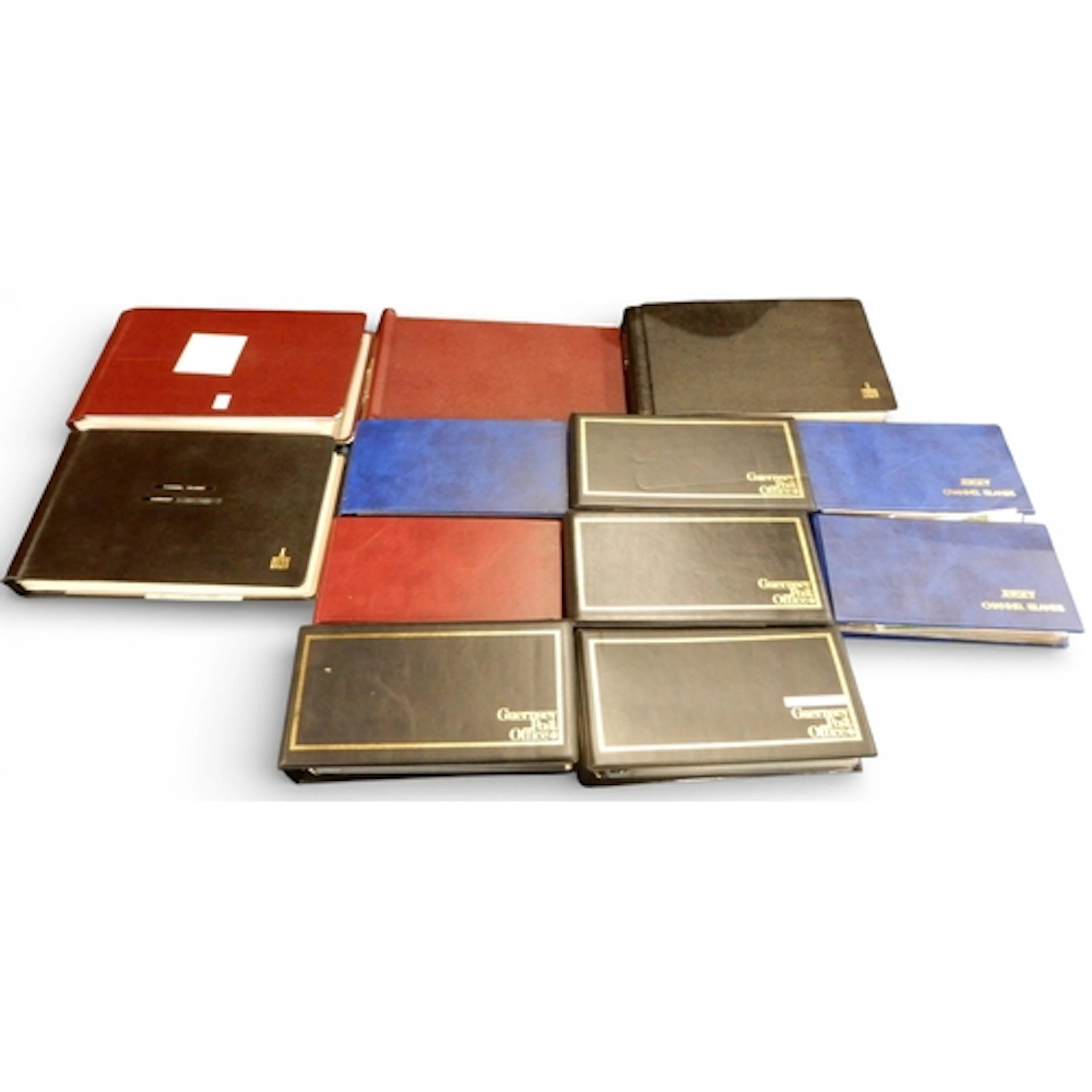 Chanel Islands First Day Covers in eight albums together wit...