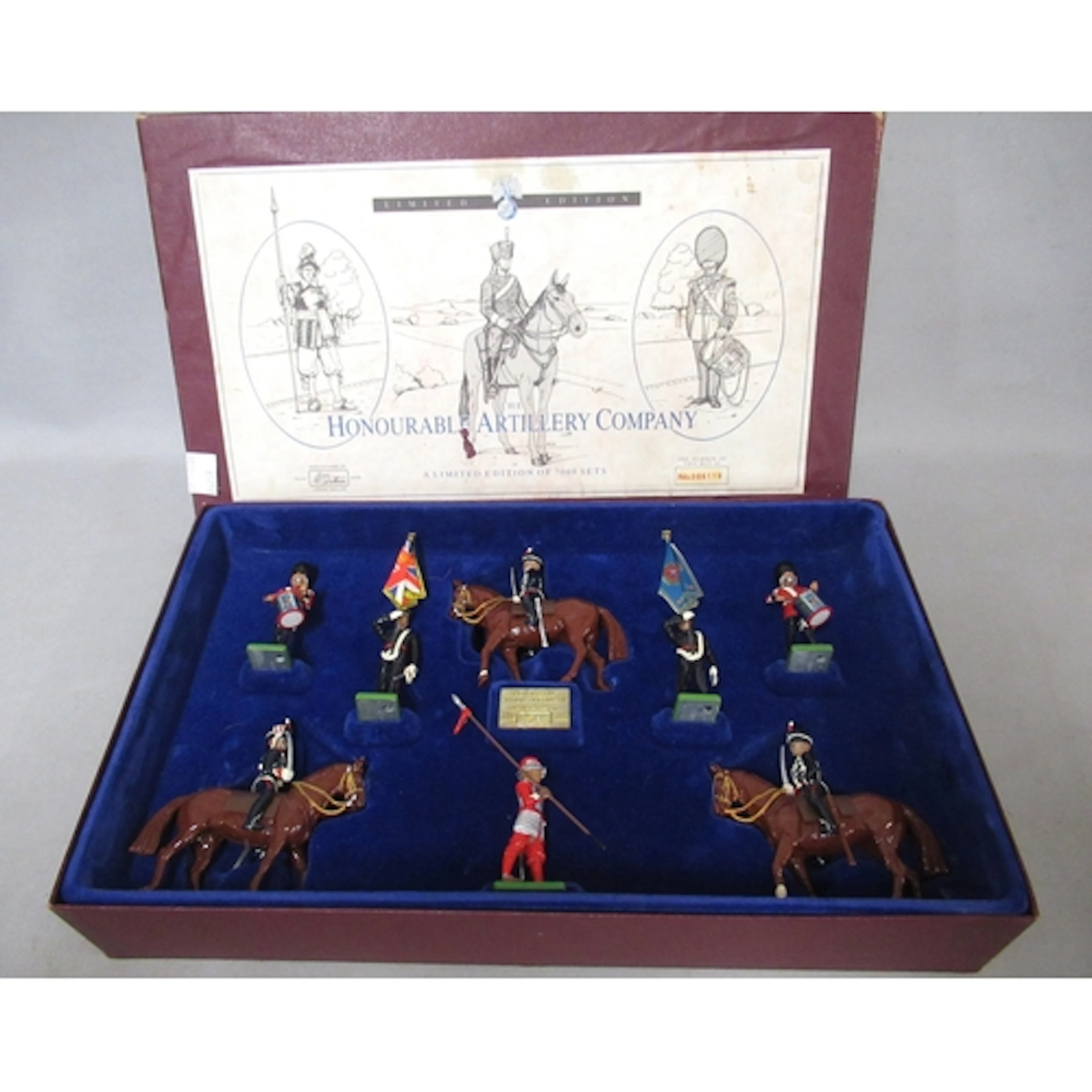 Britains boxed Limited Edition cold painted set, The Honoura...