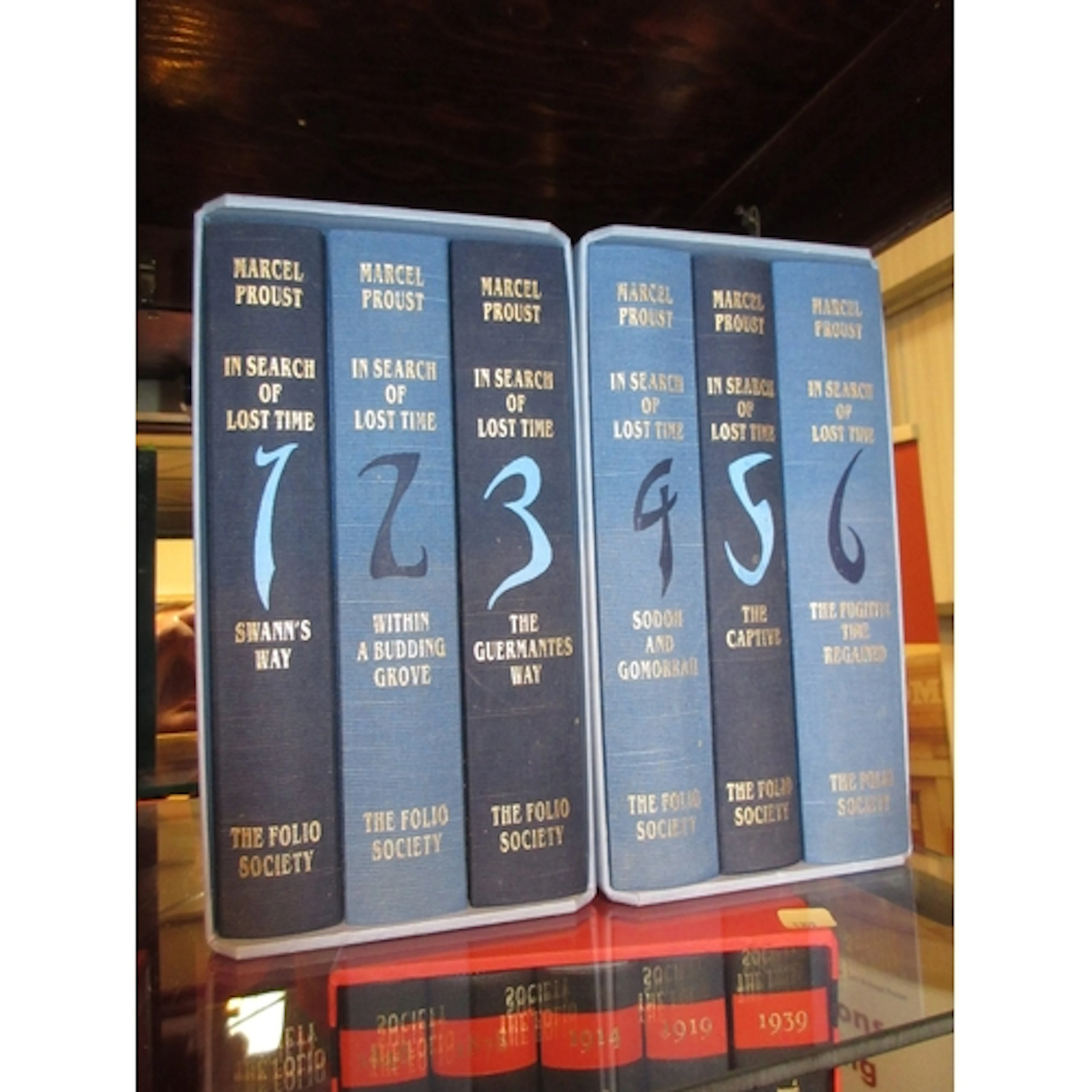 Two Sets of Folio Society Books - Marcel Proust