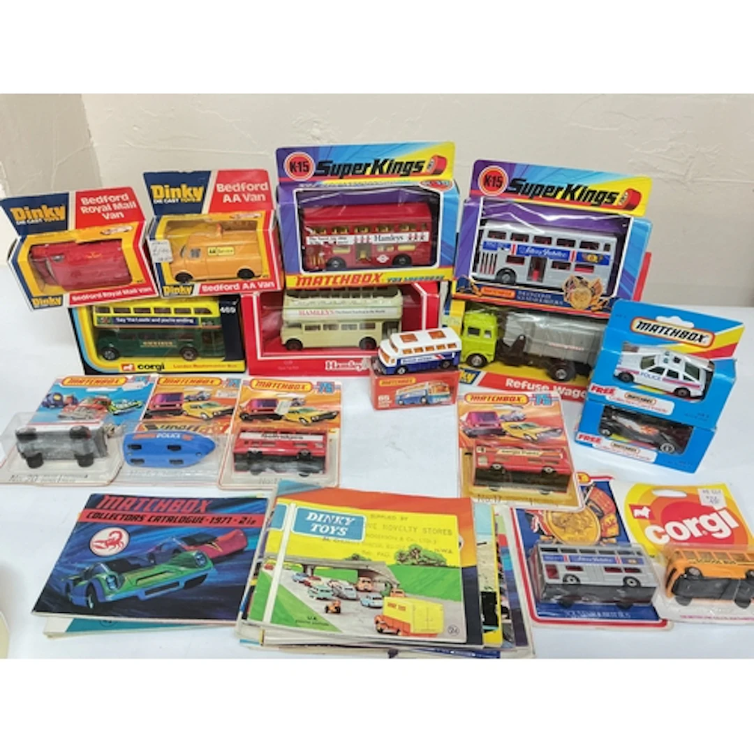 A Collection Of Boxed And Carded Diecast, including Dinky, m...