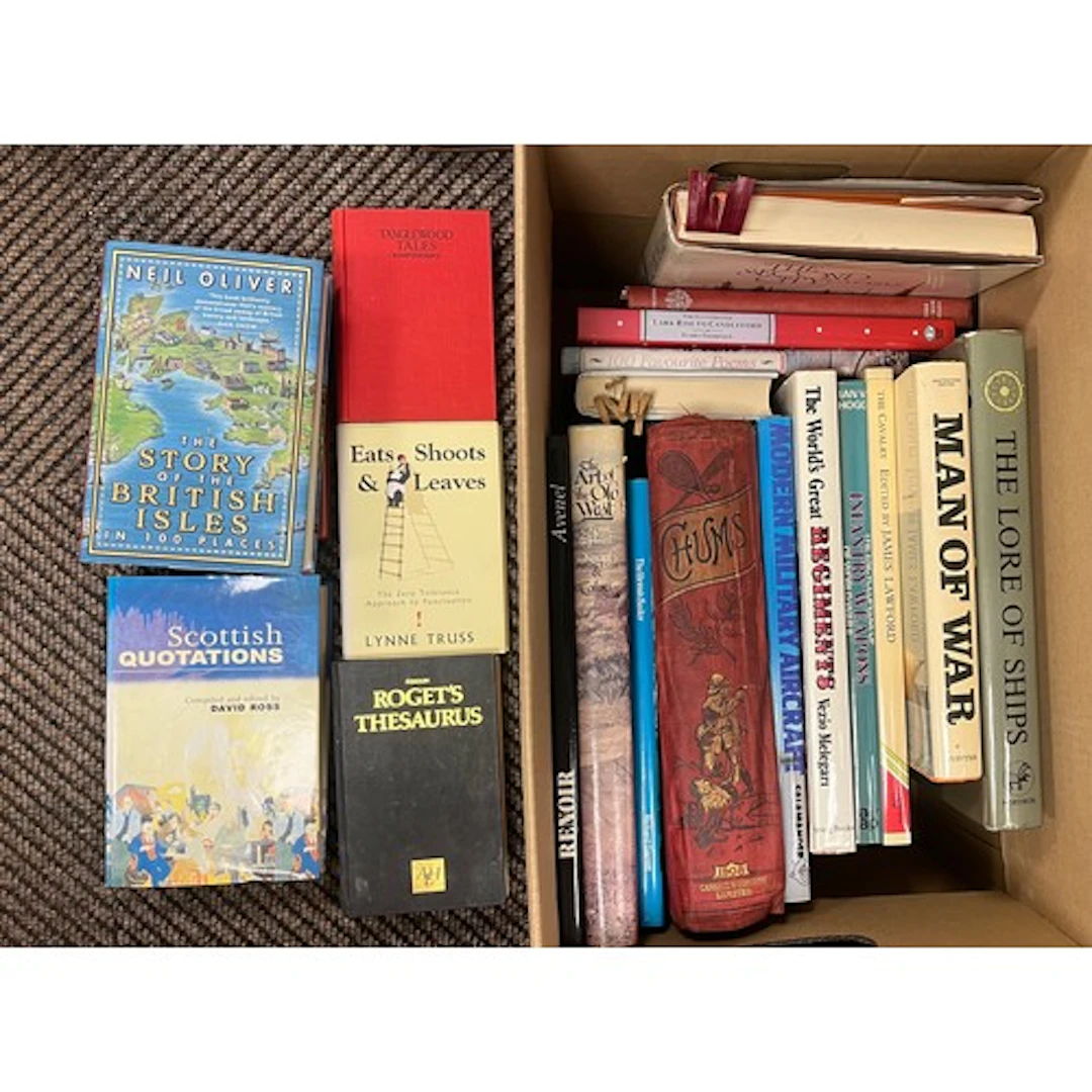Collection of books to include The Story of the British Isle...