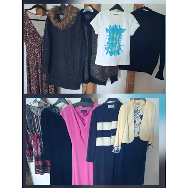 A quantity of ladies clothing, mainly small and UK10, to inc...