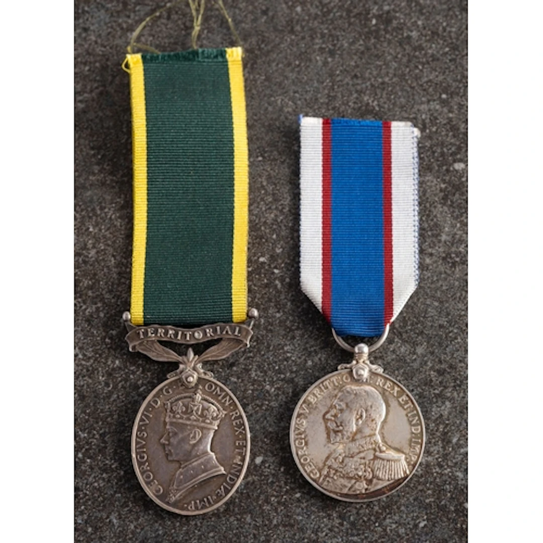 A GRV Royal Fleet Reserve LSGC Medal to 'K22917 PO B 16328 C...