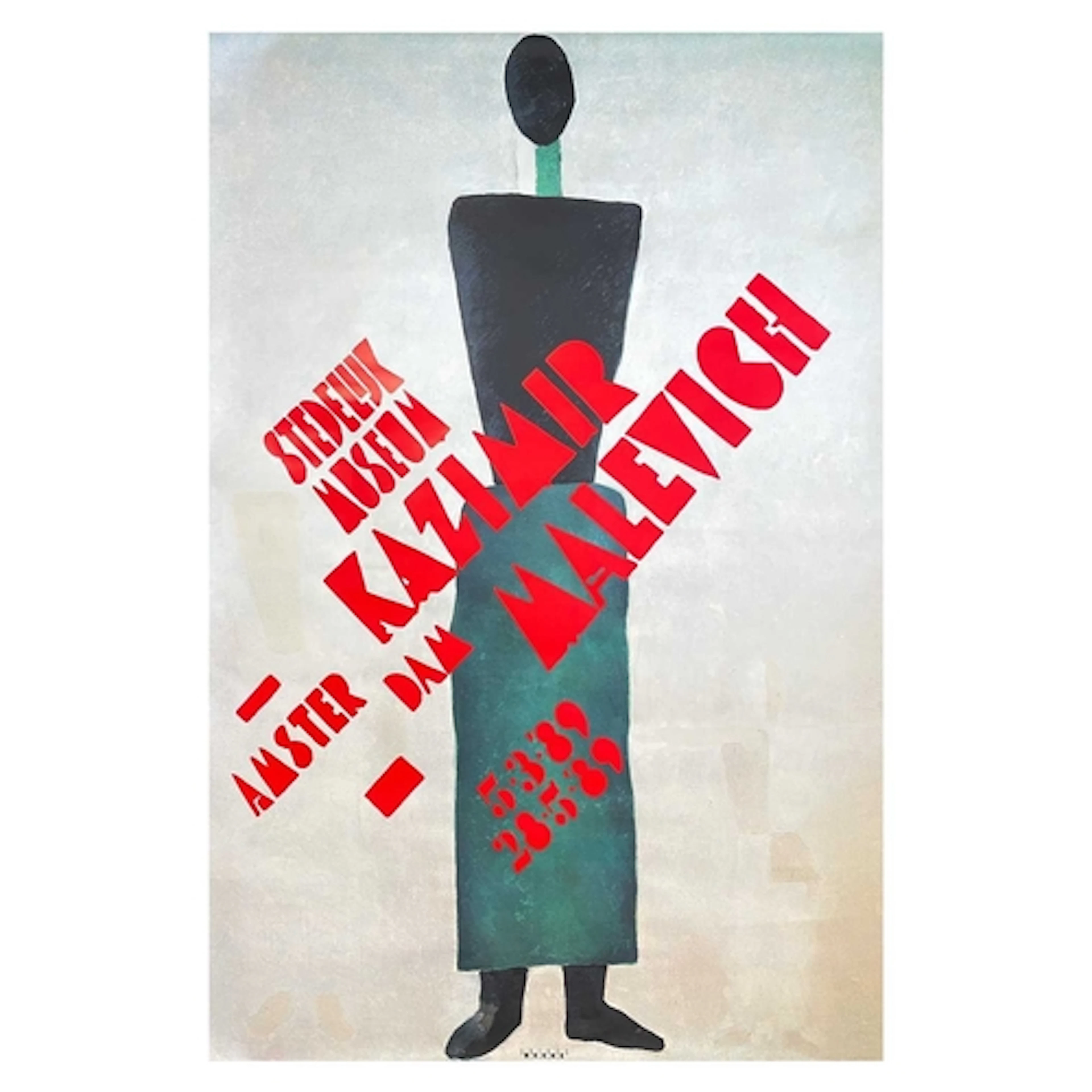 Kazimir Malevich Stedelijk Museum Amsterdam. Original exhibi...