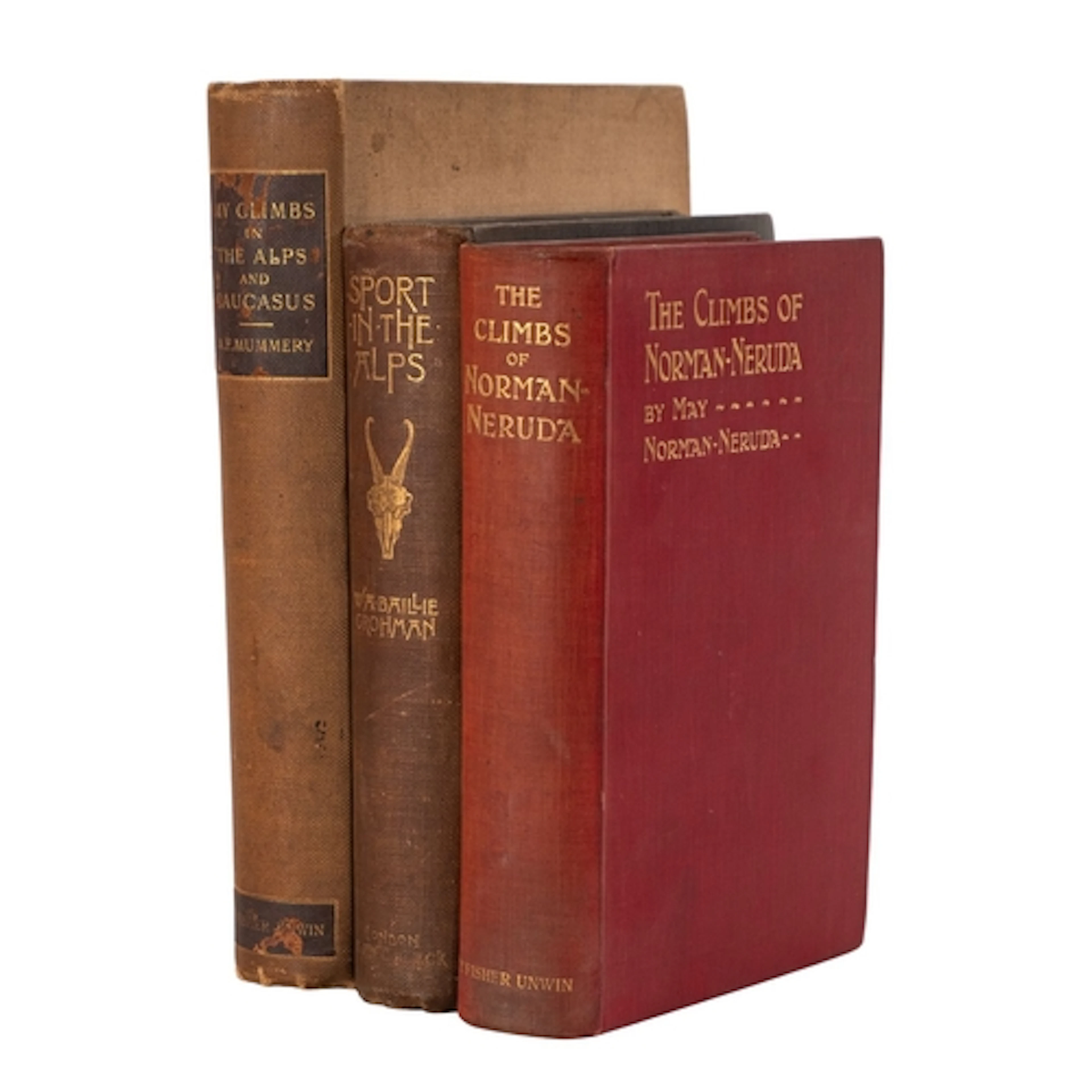 MOUNTAINEERING & ALPINE. A collection of circa 160 vols., in...