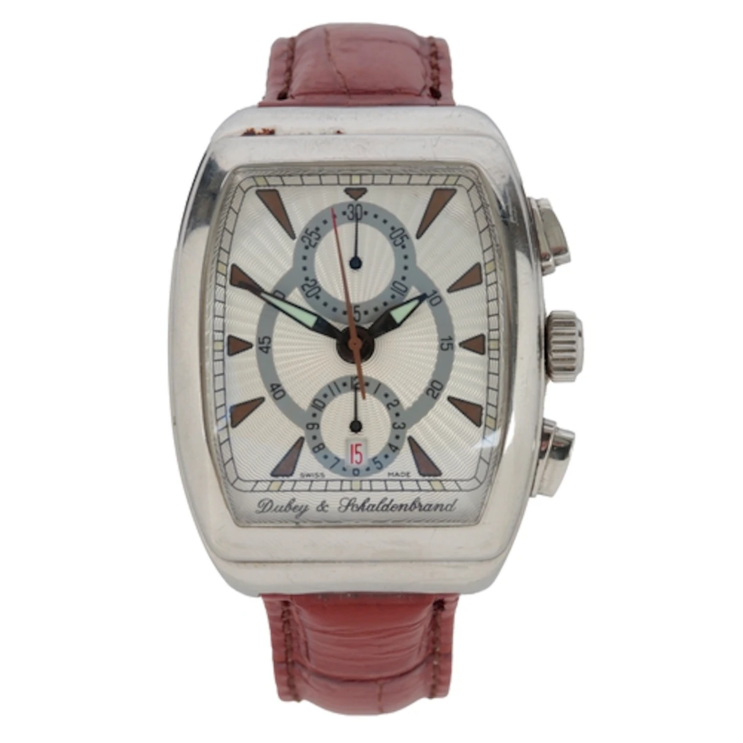 A gentleman's late 20th century stainless steel Dubey & Scha...