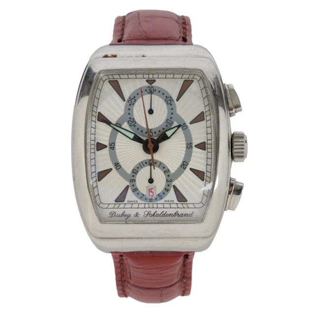 A gentleman's late 20th century stainless steel Dubey & Scha...