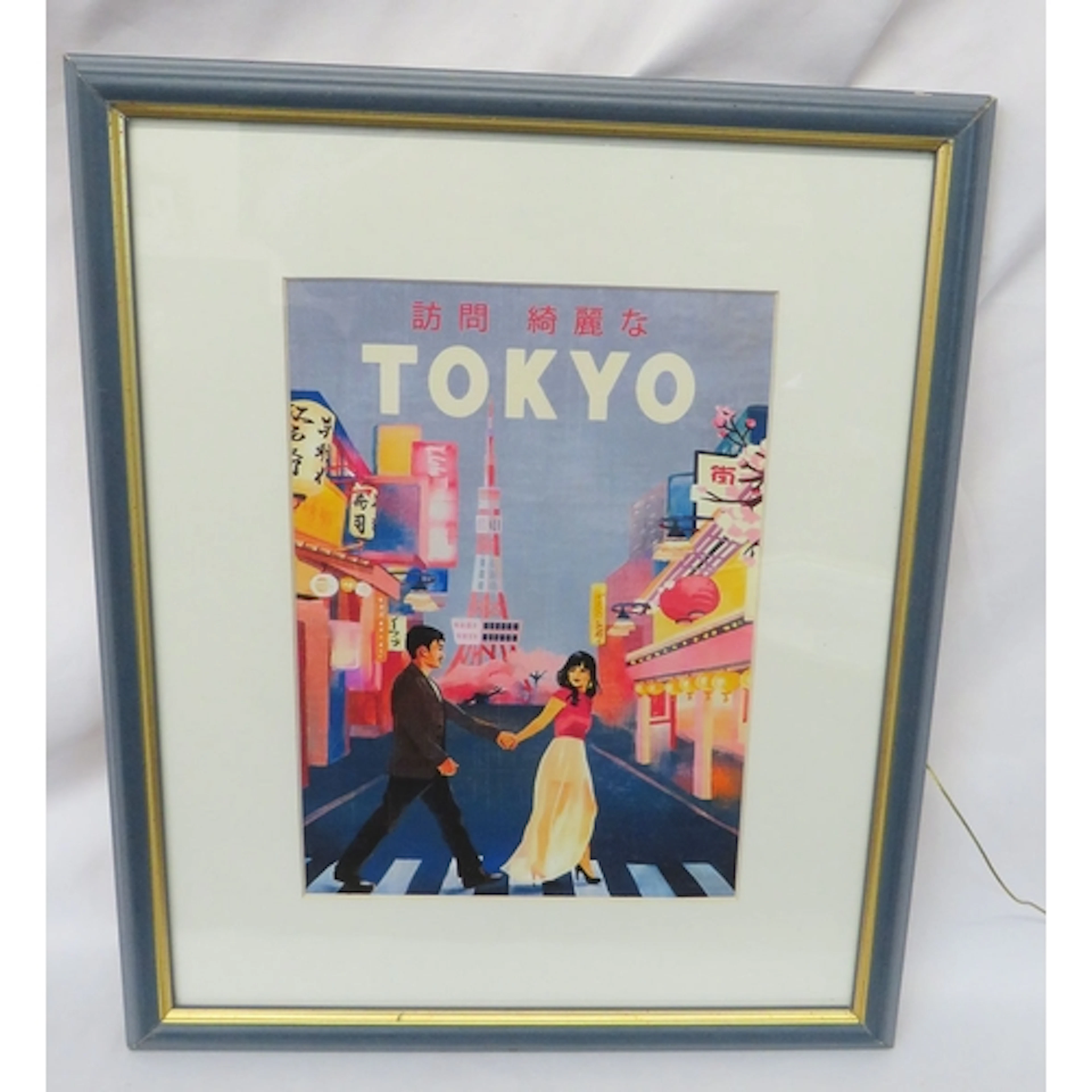 F/g Print Travel Poster Tokyo, 36cm x 29cm (S14)