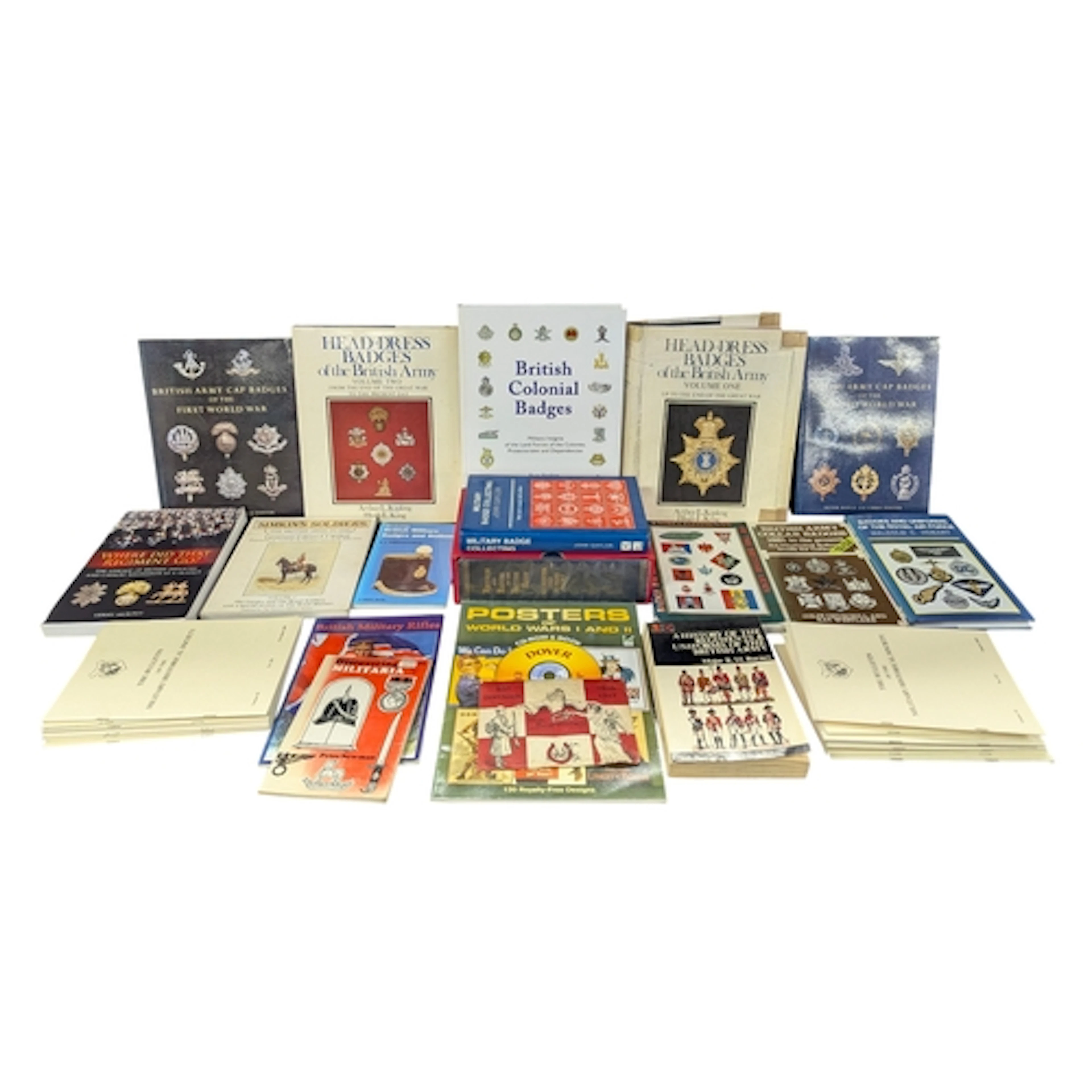 Reference Books - A quantity of military inter st reference ...