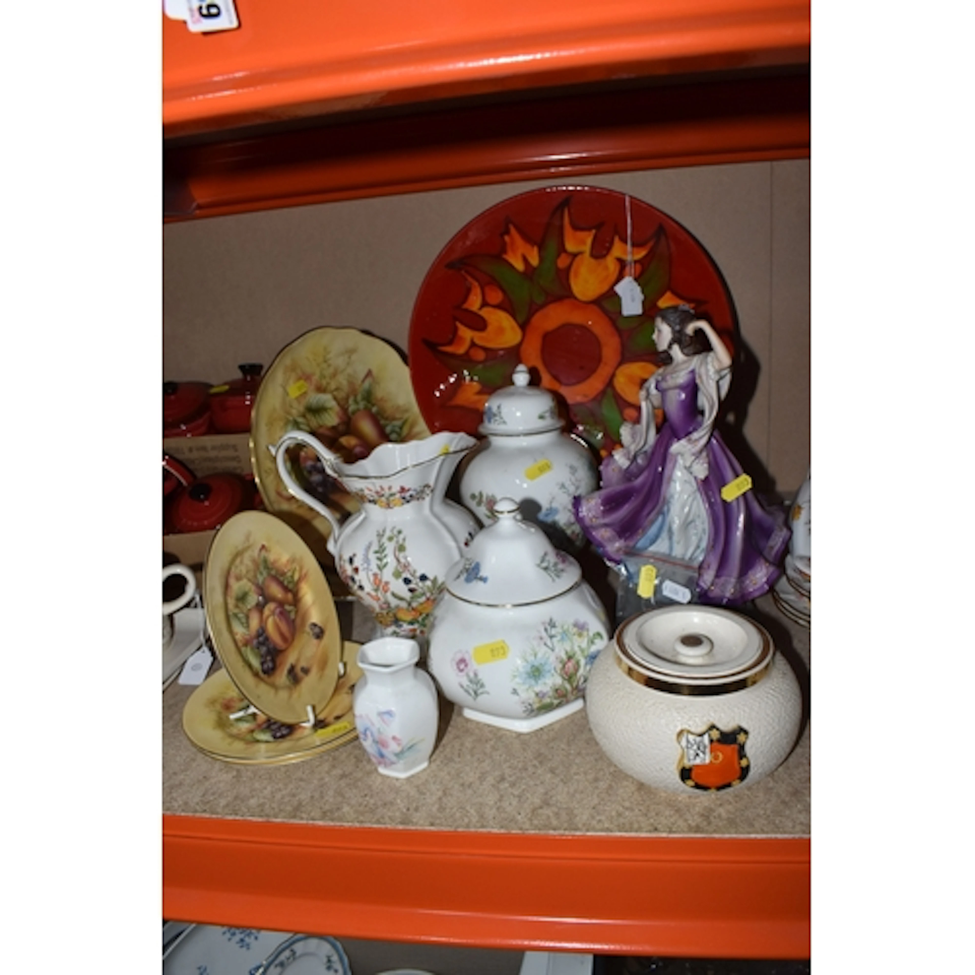 A SELECTION OF ASSORTED CERAMICS to include a Poole Pottery ...