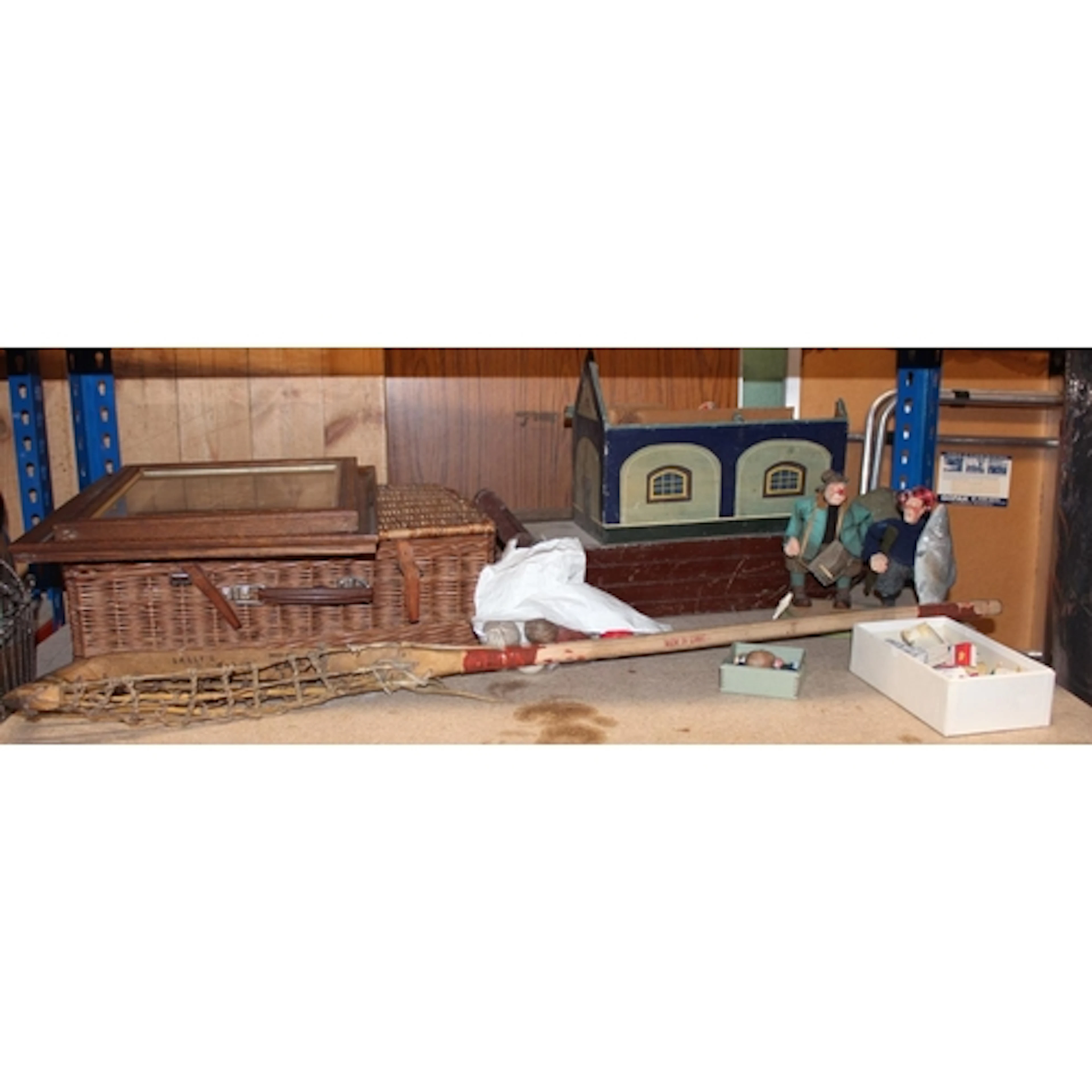 Antique lacrosse stick made by Lally's of Gornwall Canada, a...