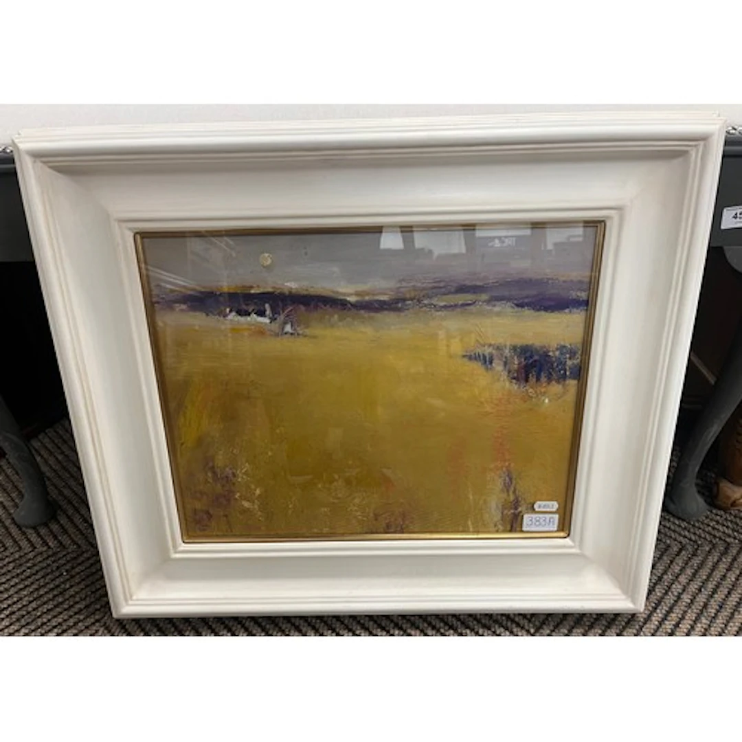Bridget Hunter, 'October Night' Oil, 42cm x 33cm....