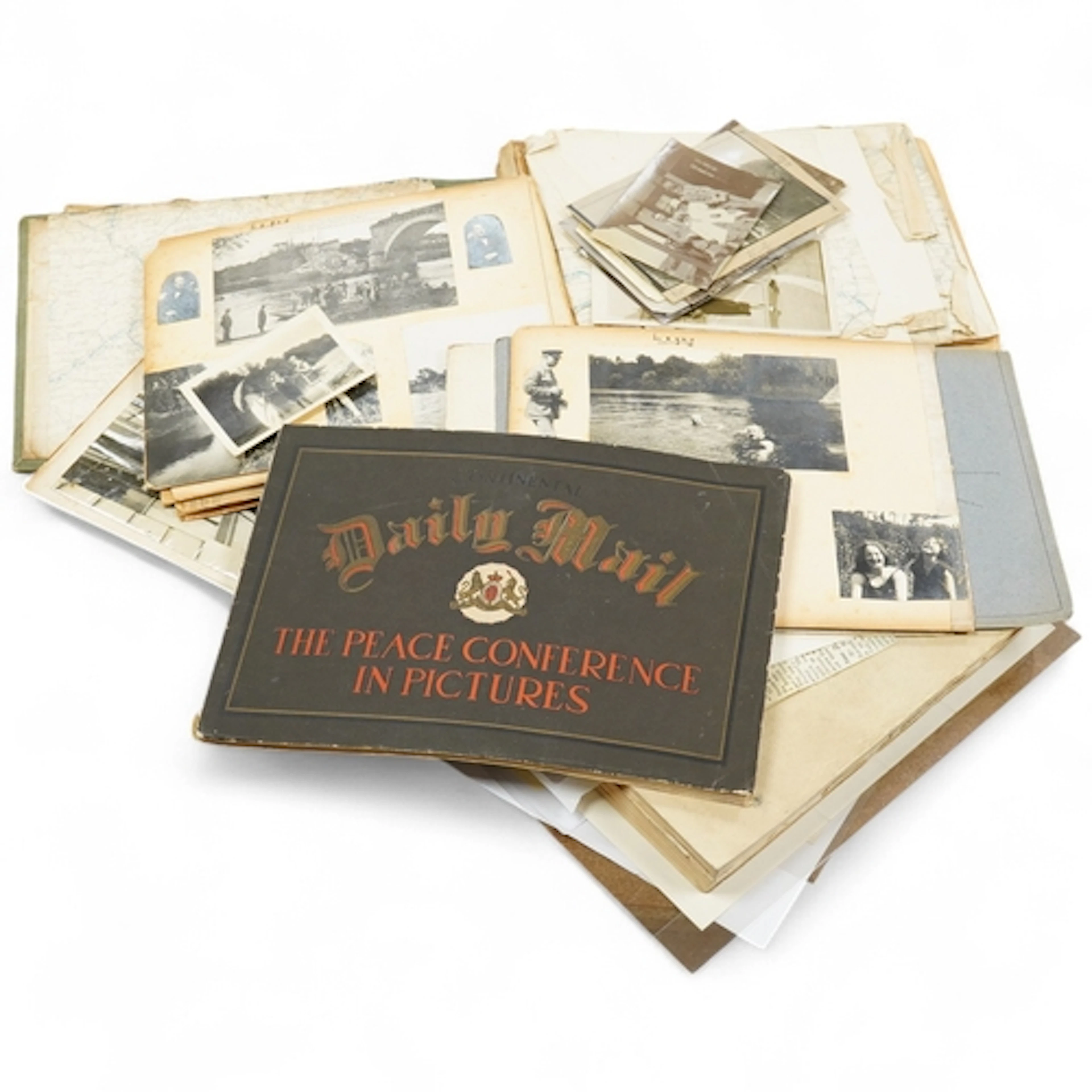 An archive of post First World War documents and photographs...
