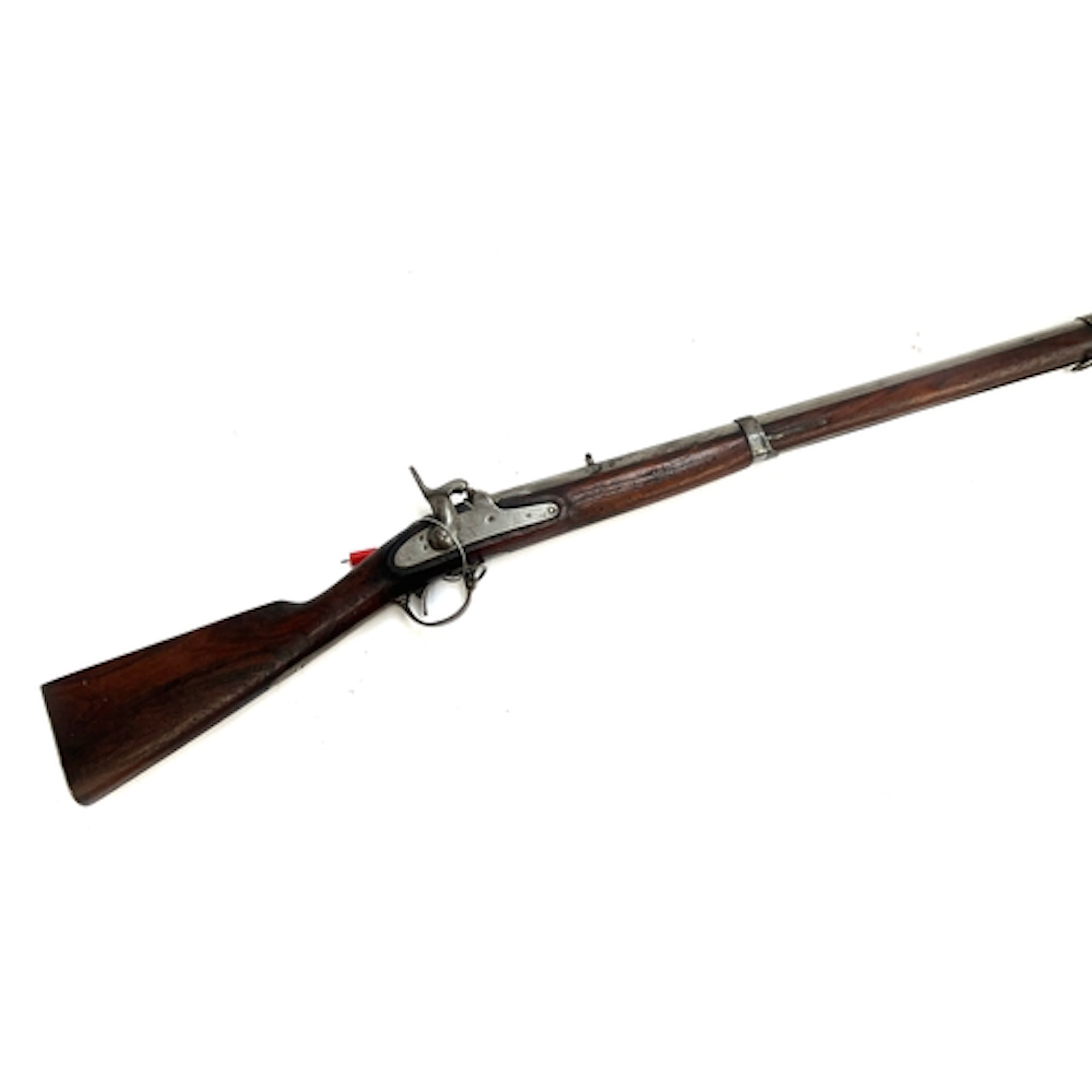 A Springfield 1853 pattern .69 muzzle loading percussion rif...