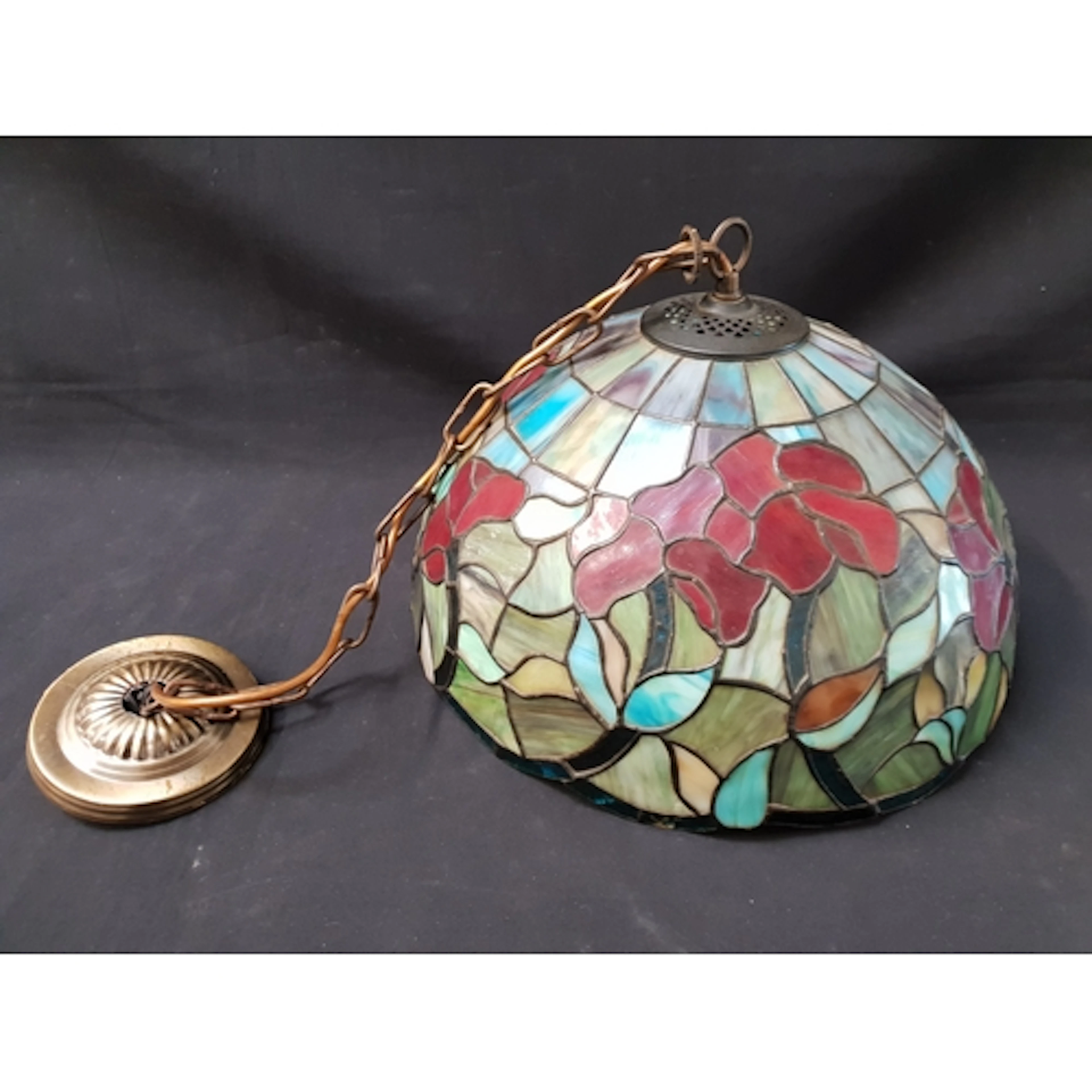 TIFFANY STYLE LAMP CEILING LAMP SHADE the stained glass styl...