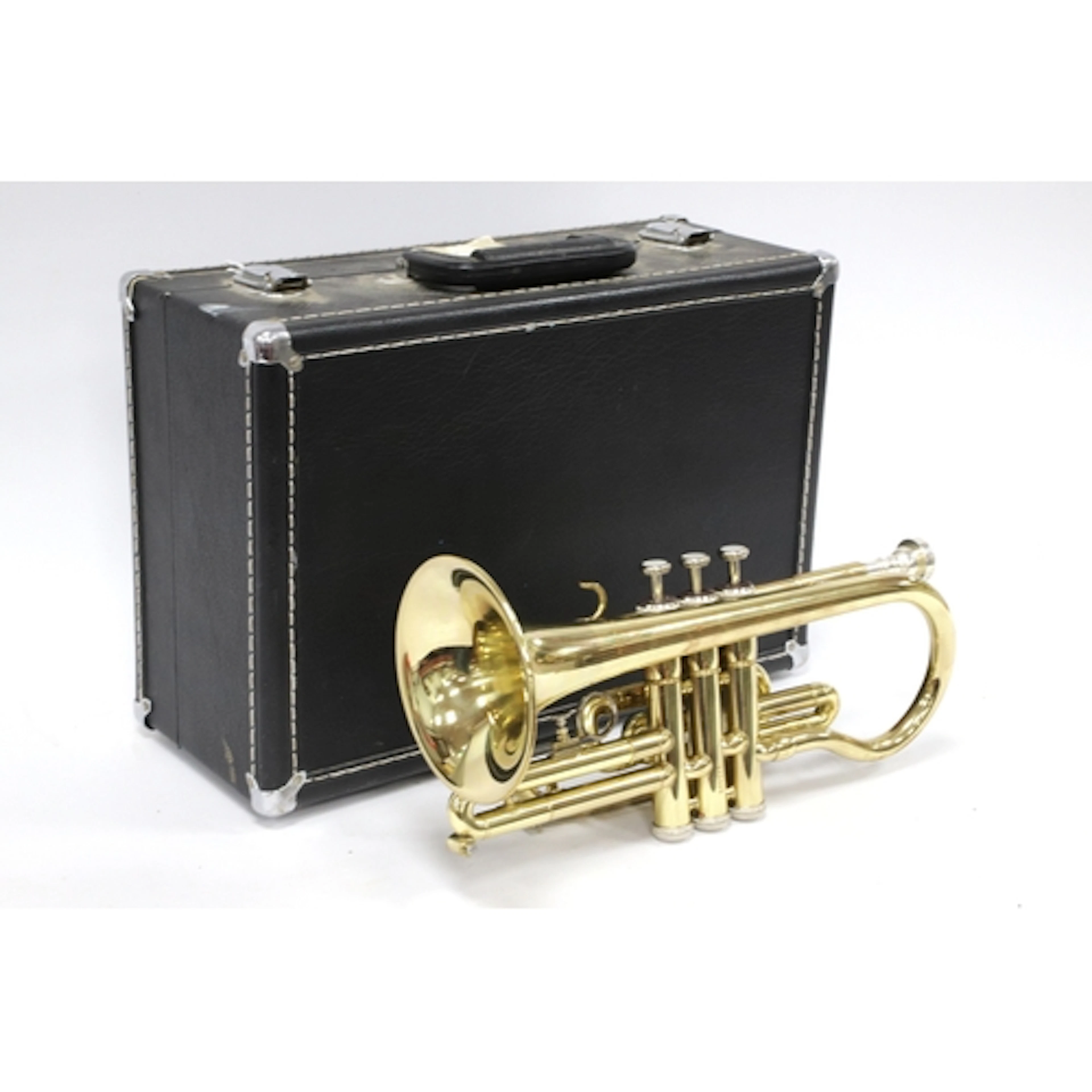 A Jupiter Cornet, in a fitted case.