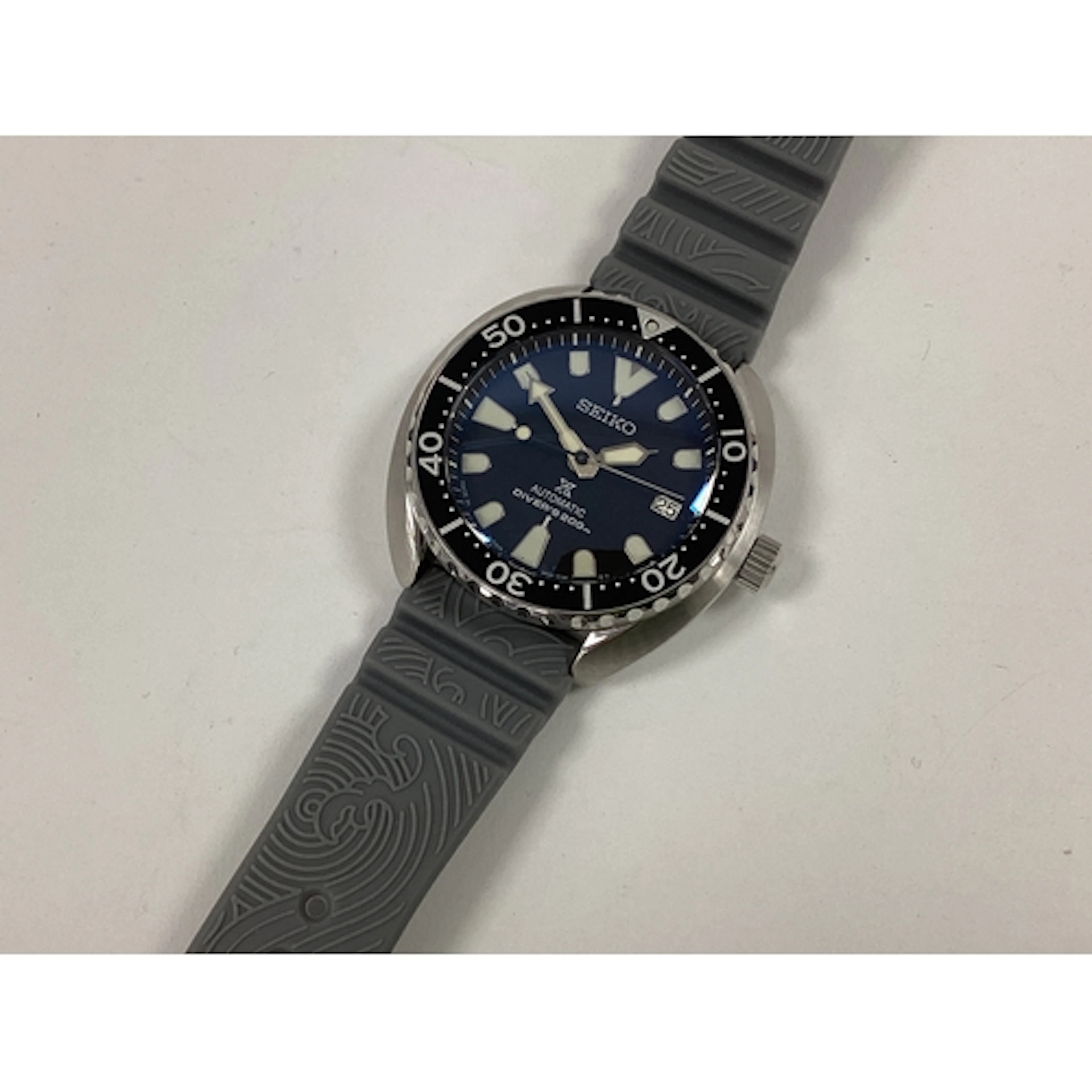 Seiko; A Modern Diver's 200m Automatic Prospex Turtle Gent's...