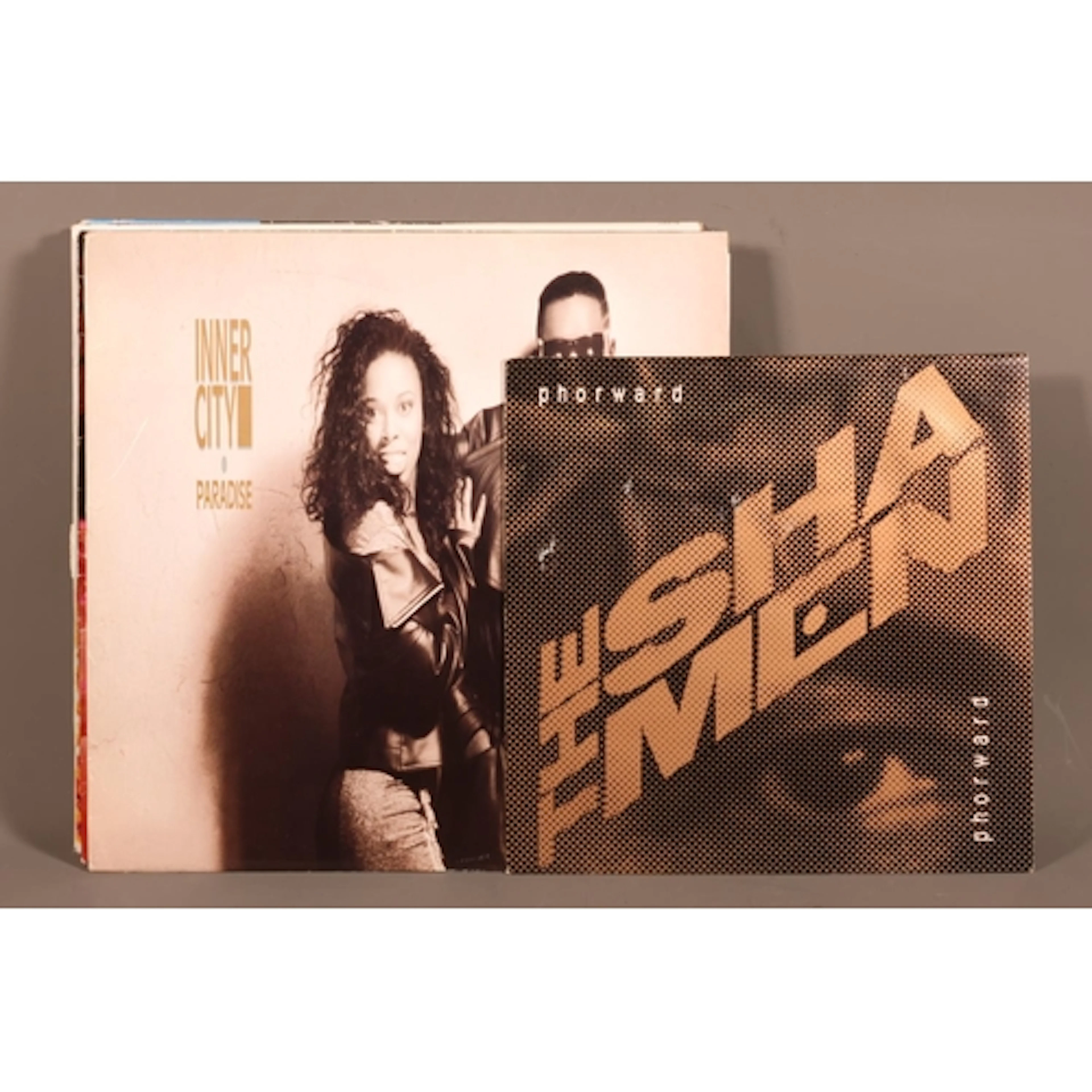 Mainly late 80's early 90's vinyl records to include Inner C...