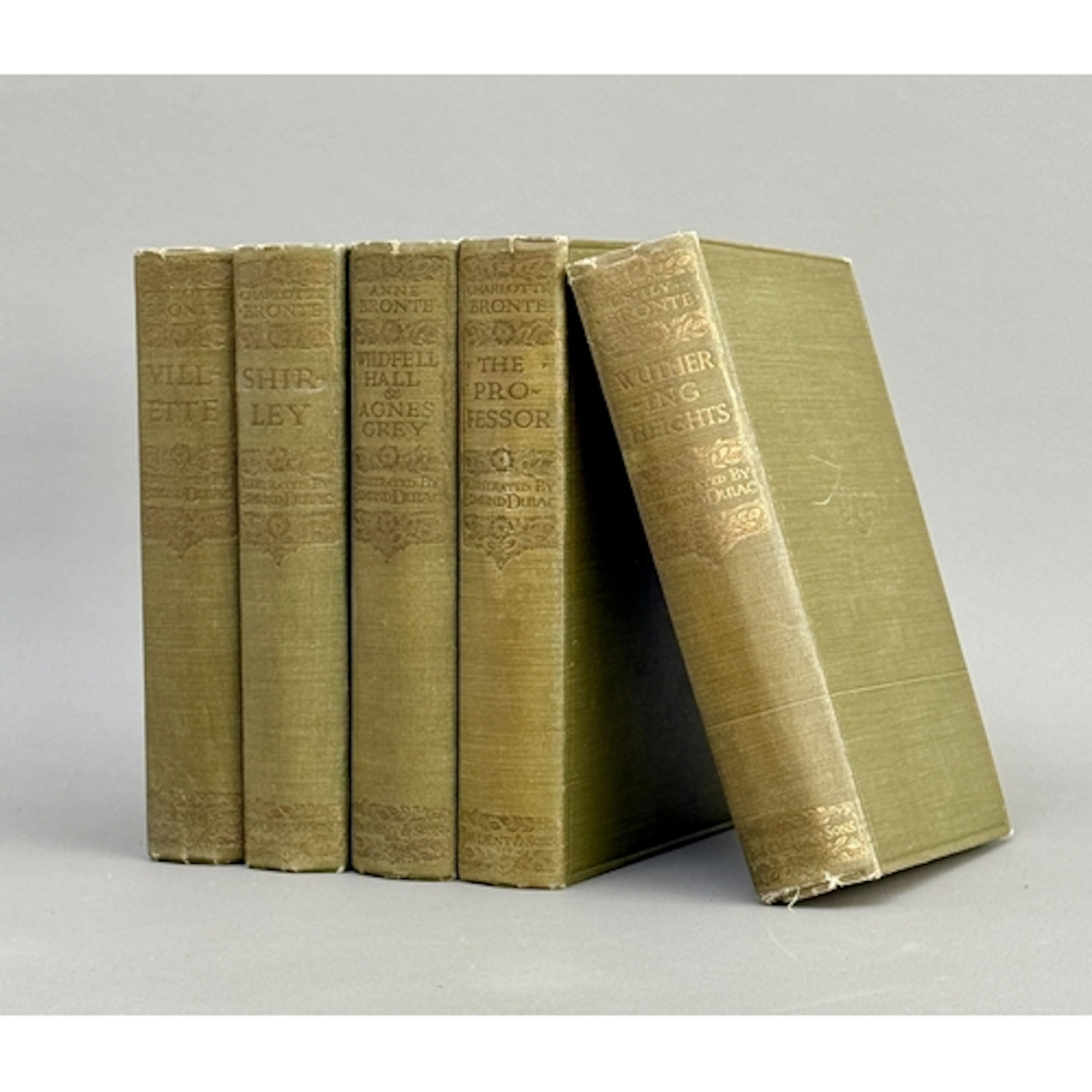 Bronte (Charlotte, Emily & Anne): The Novels of... - 5 volum...