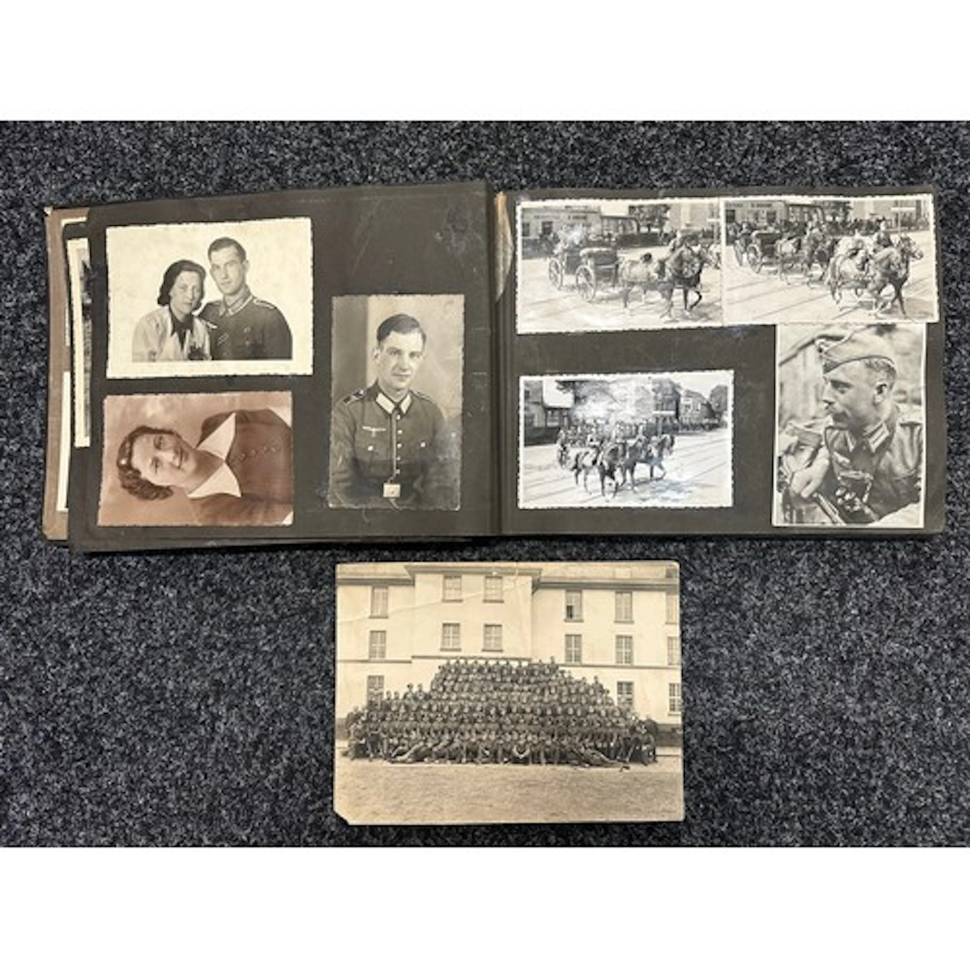 WW2 Third Reich Heer 118th Infantry Regiment NCO's Photograp...