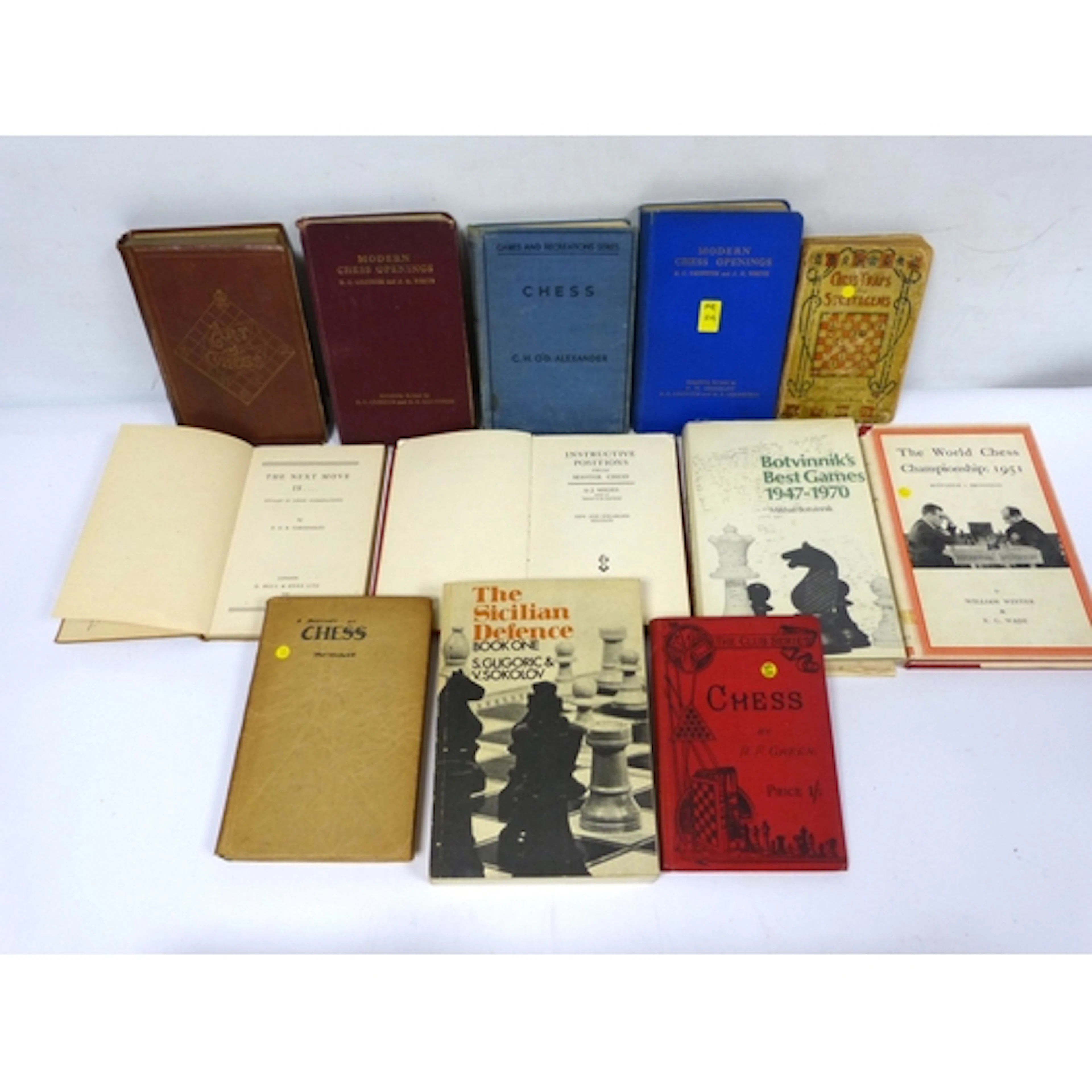 Chess. A carton of various vols.