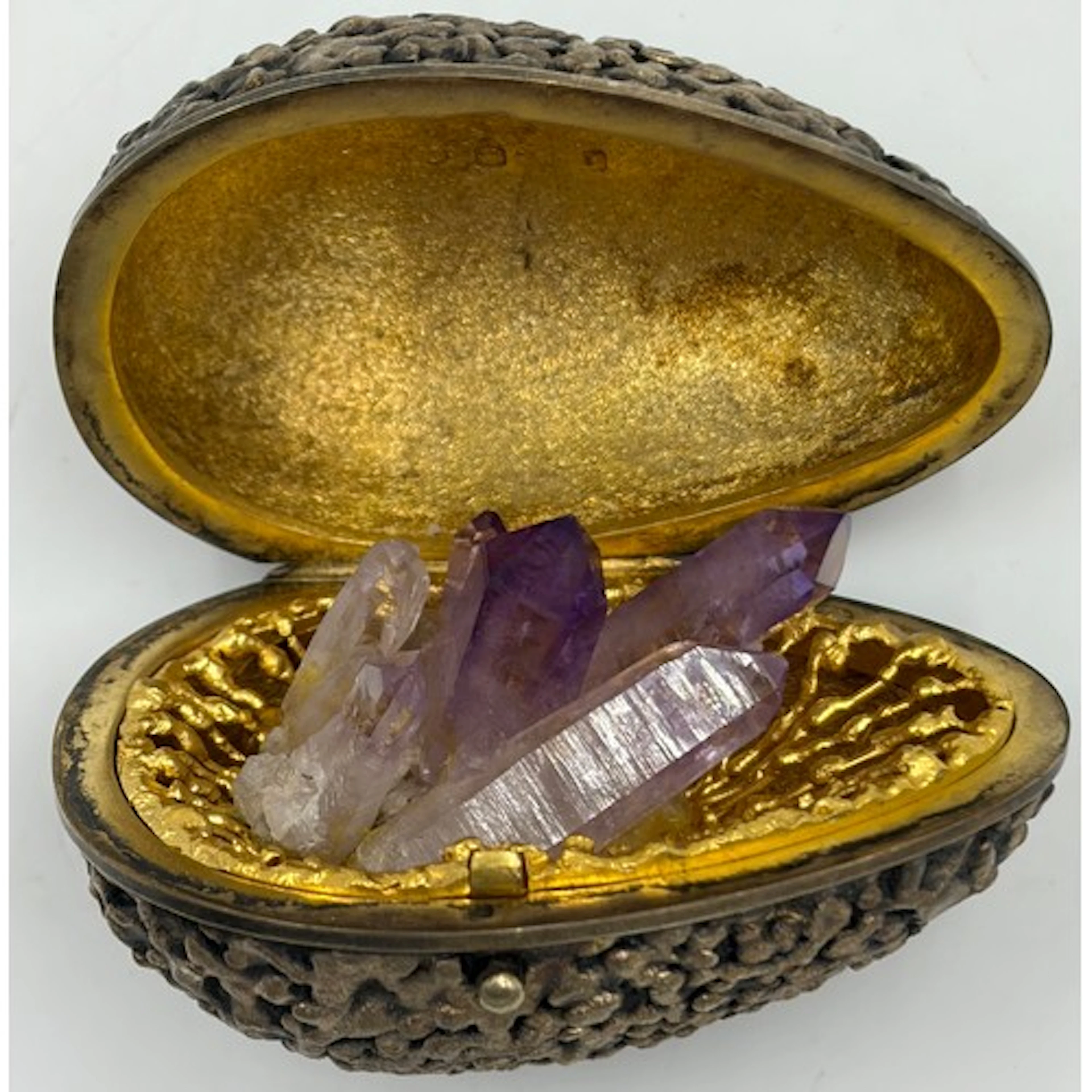 Stuart Devlin (1931-2018) A silver gilt hallmarked surprise ...