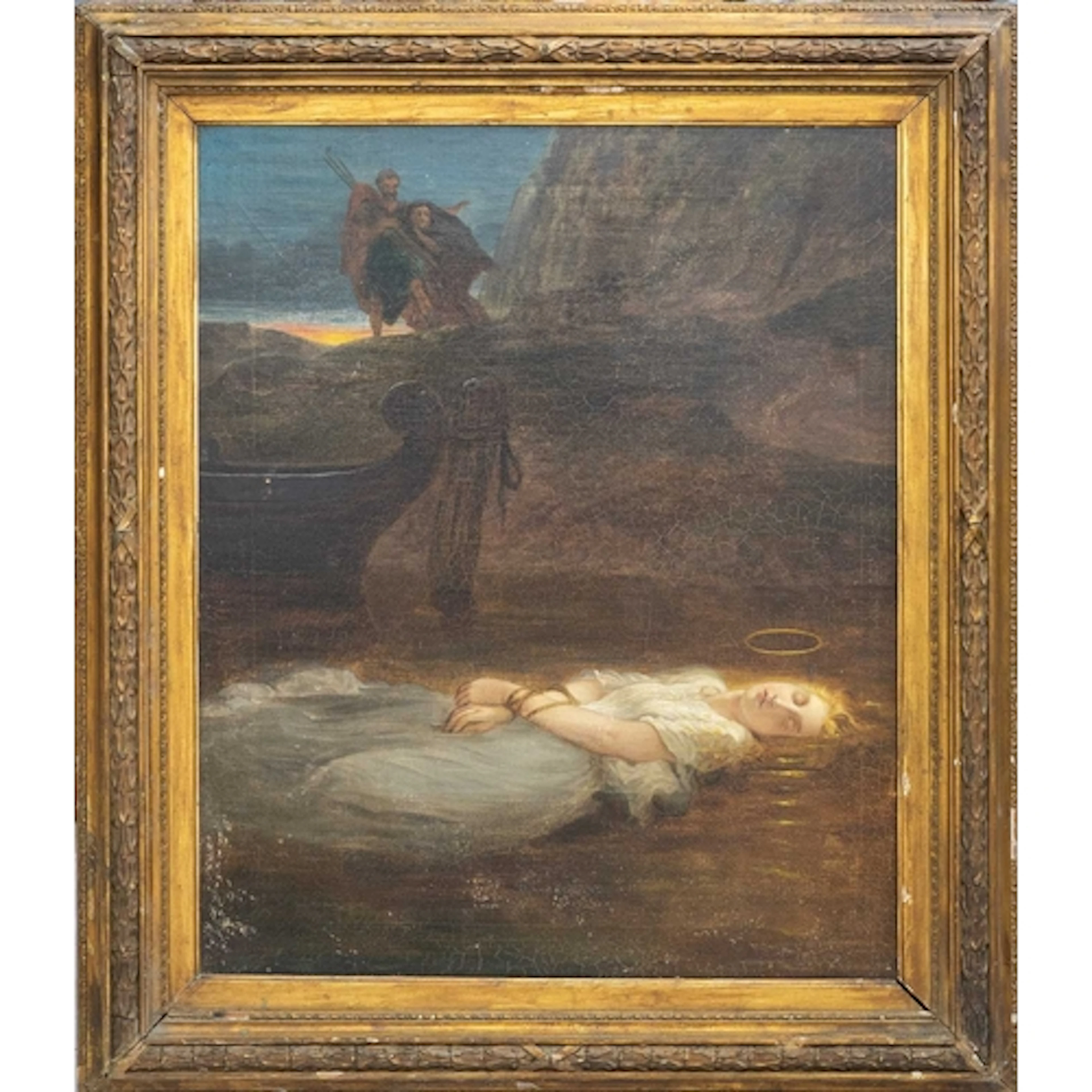 Follower of Paul DELAROCHE (1797-1856) Le Jeune Martyre Oil ...