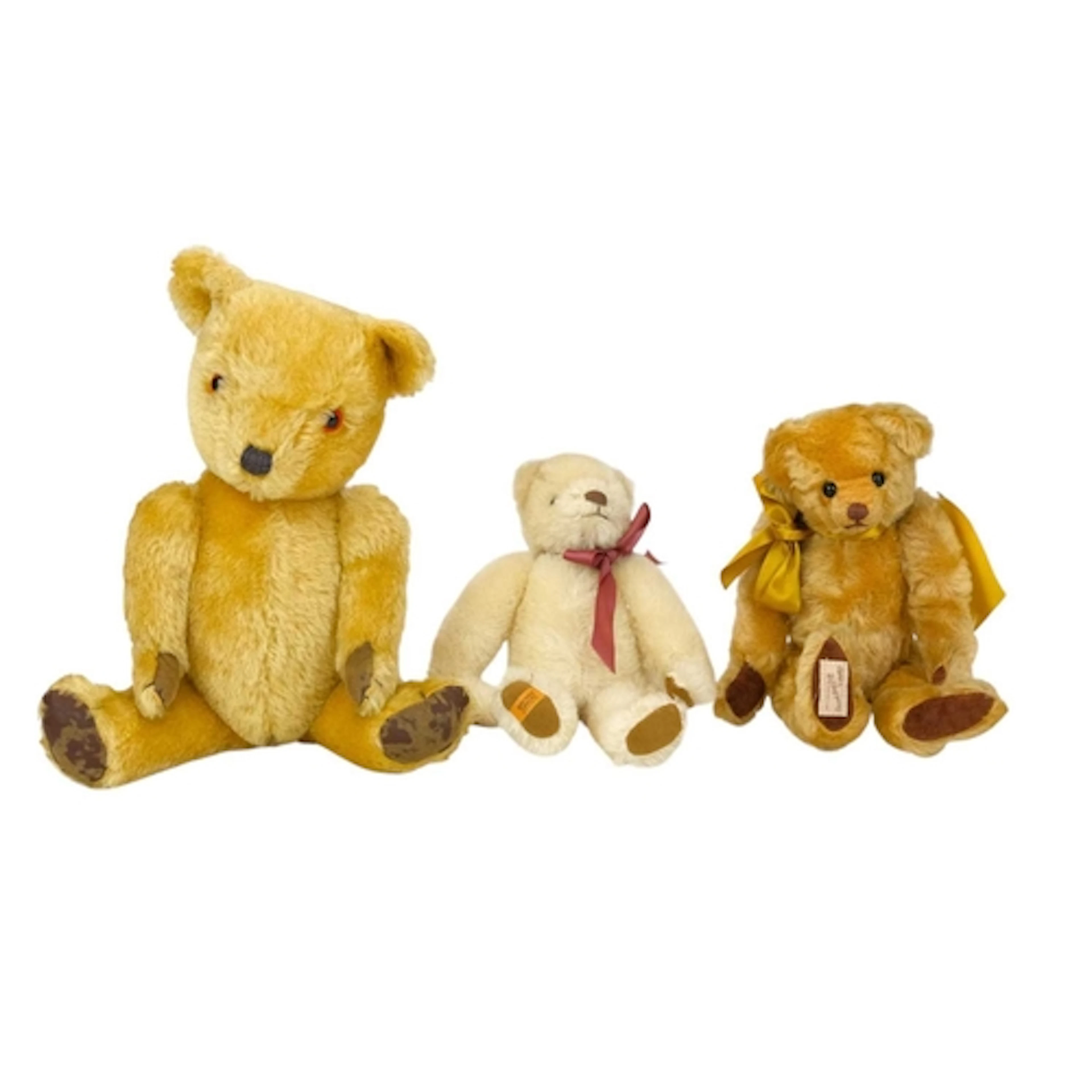 Merrythought and Deans mohair teddy bears. A Deans Rag Book ...