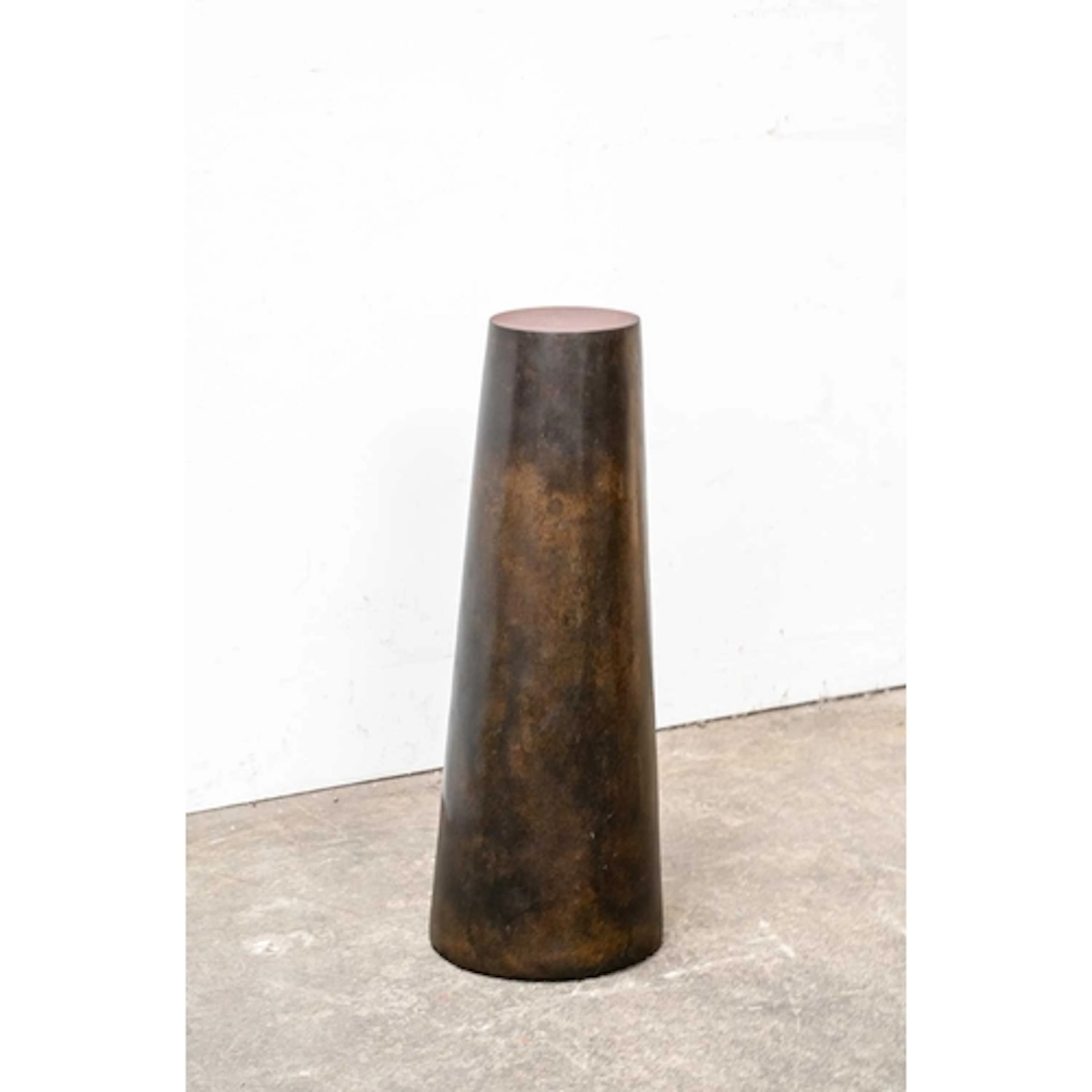 John MITCHELL (1943-2014) Conical Frustum Bronze, 52.5cm, 20...