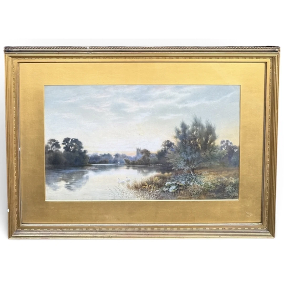 THOMAS NOËLSMITH (BRITISH, 1840-1900): 'THE DART, NEAR TOTNE...