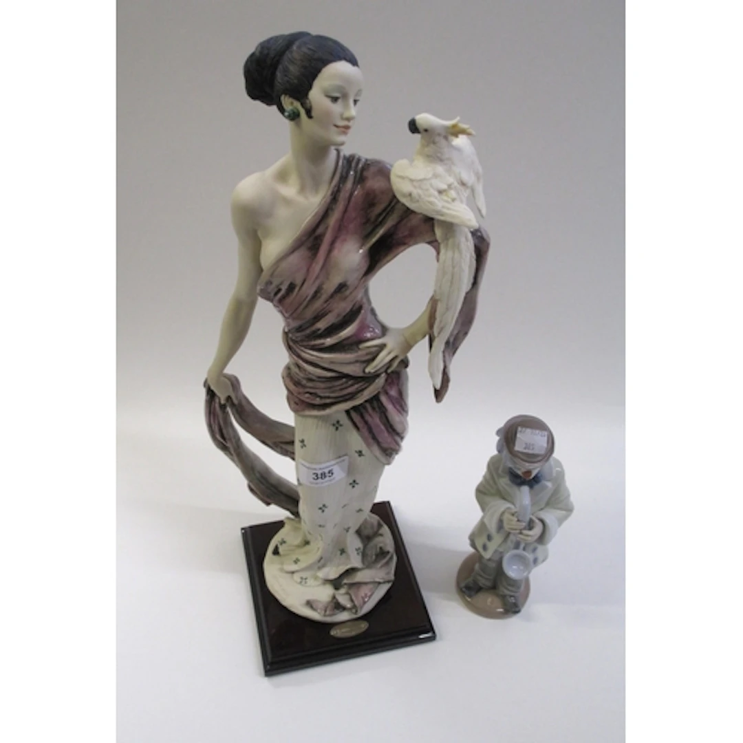 Giuseppi Armani for Florence, a moulded composition figure o...