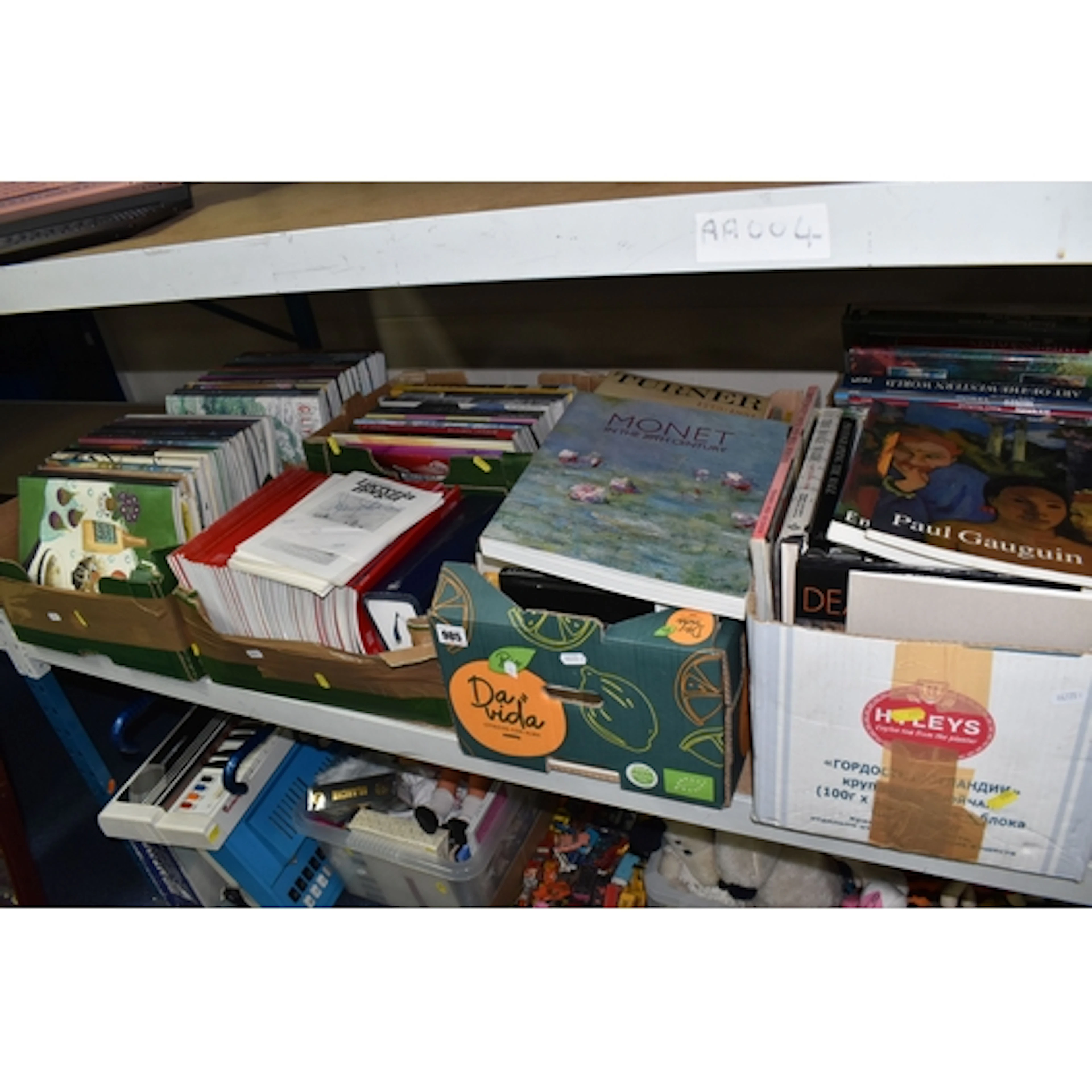 SEVEN BOXES OF BOOKS AND OPERA PROGRAMMES, approximately one...