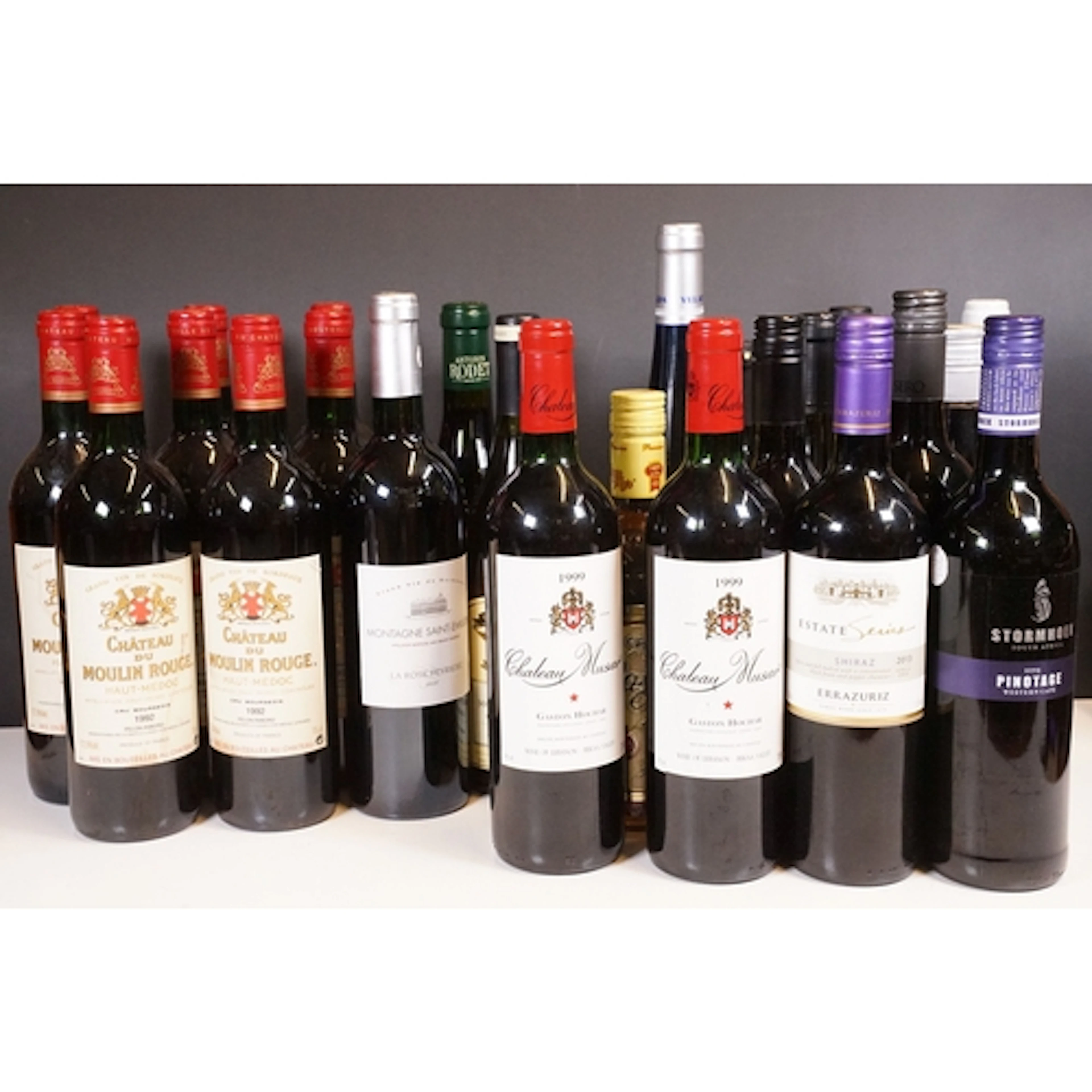 Collection of twenty one bottles of wine, to comprise eight ...