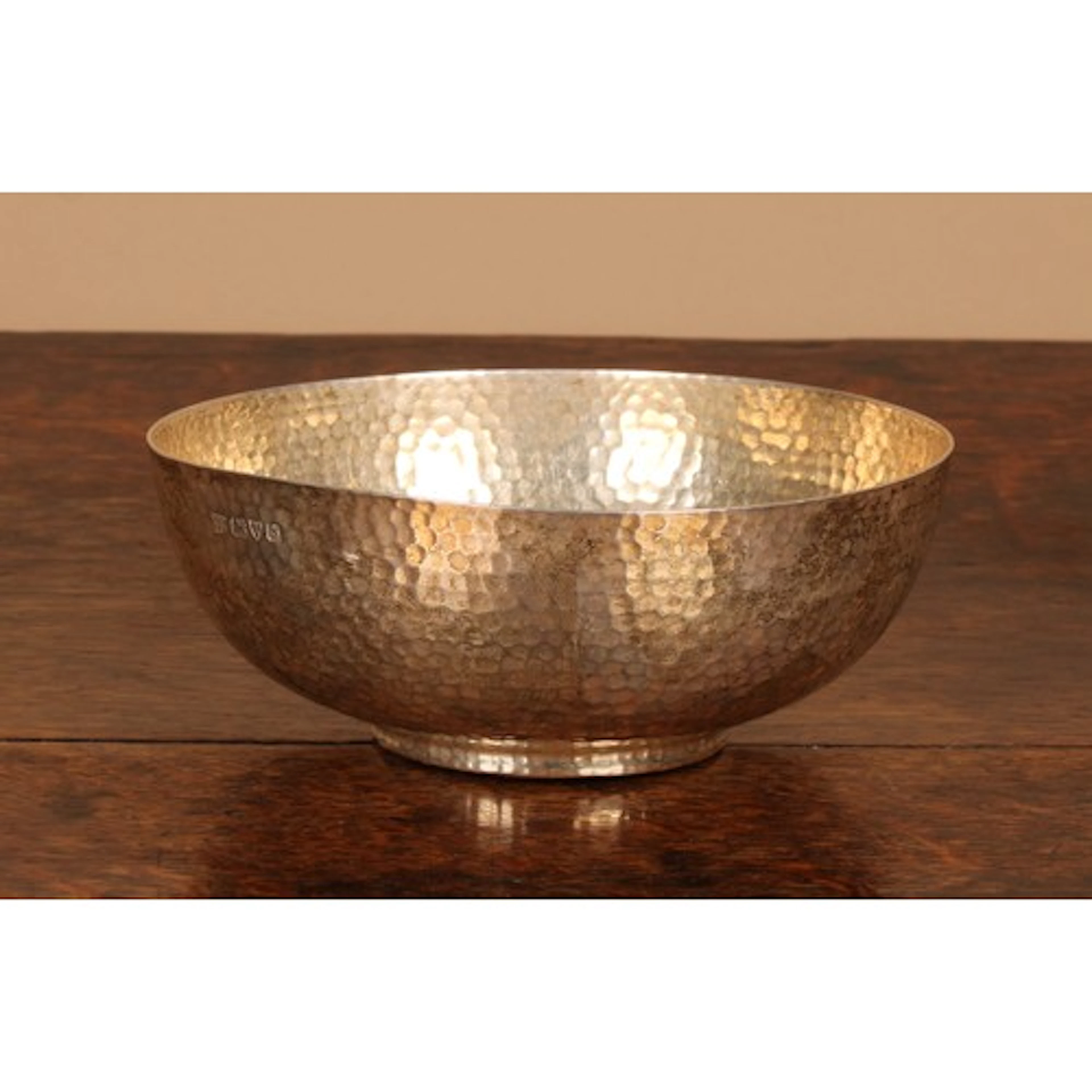 Birmingham Arts & Crafts - a silver circular footed bowl, pl...