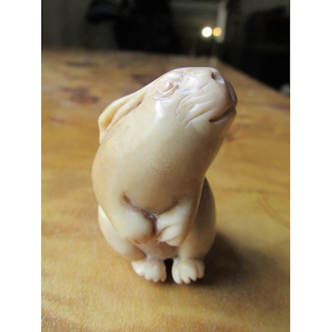 Japanese Netsuke of Hare