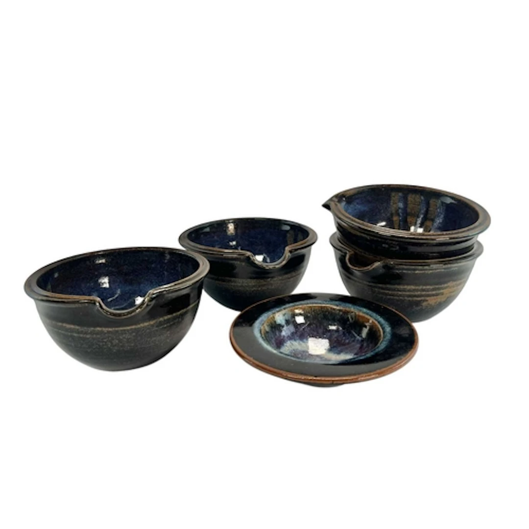 John Harlow - a selection of 20th century studio art pottery...