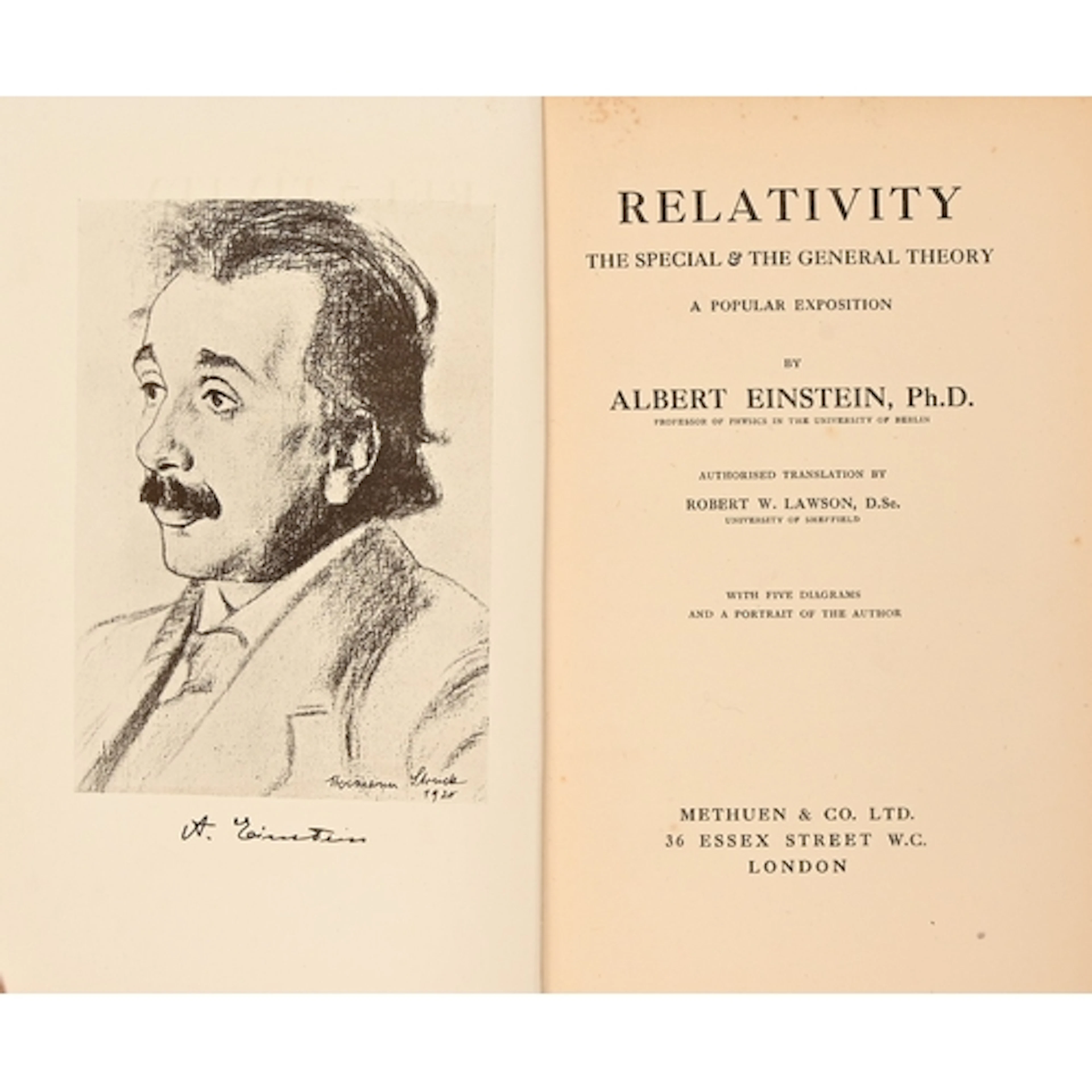 Physics. Einstein (Albert, Ph.D.) & Lawson (Robert W., D...
