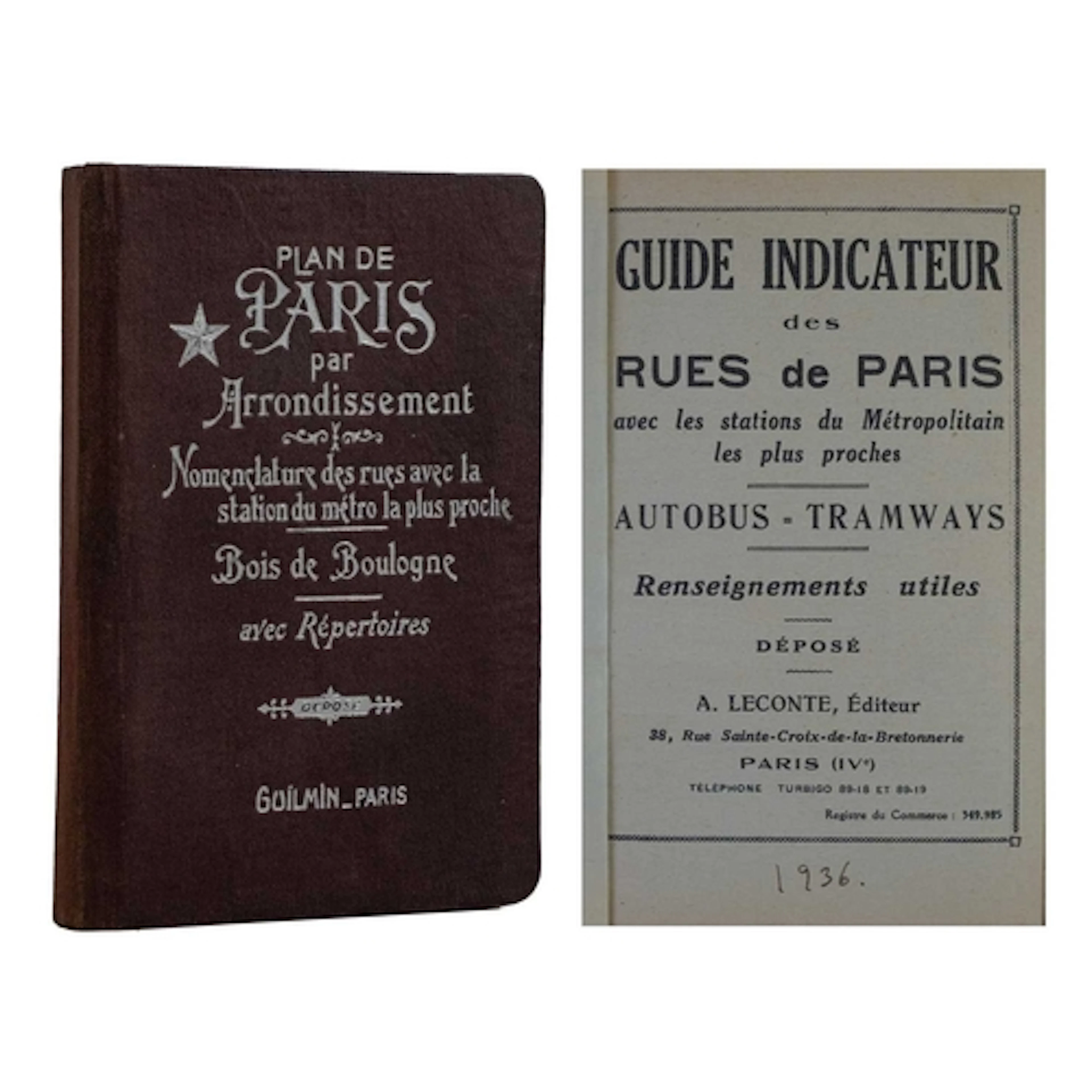 (Paris) Plan de Paris par arrondissement: nomenclature des r...