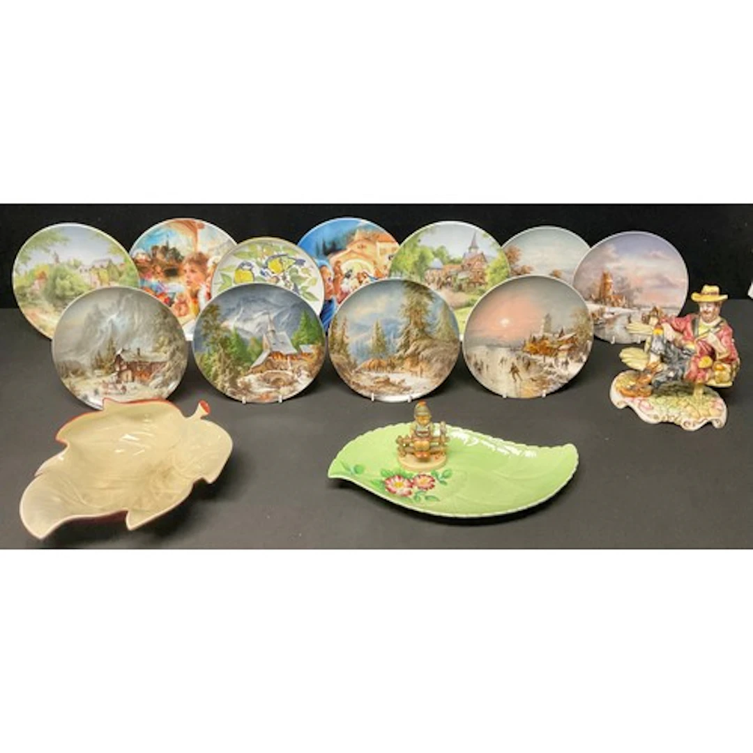 Ceramics - A quantity of mixed ceramics to include a Capodim...