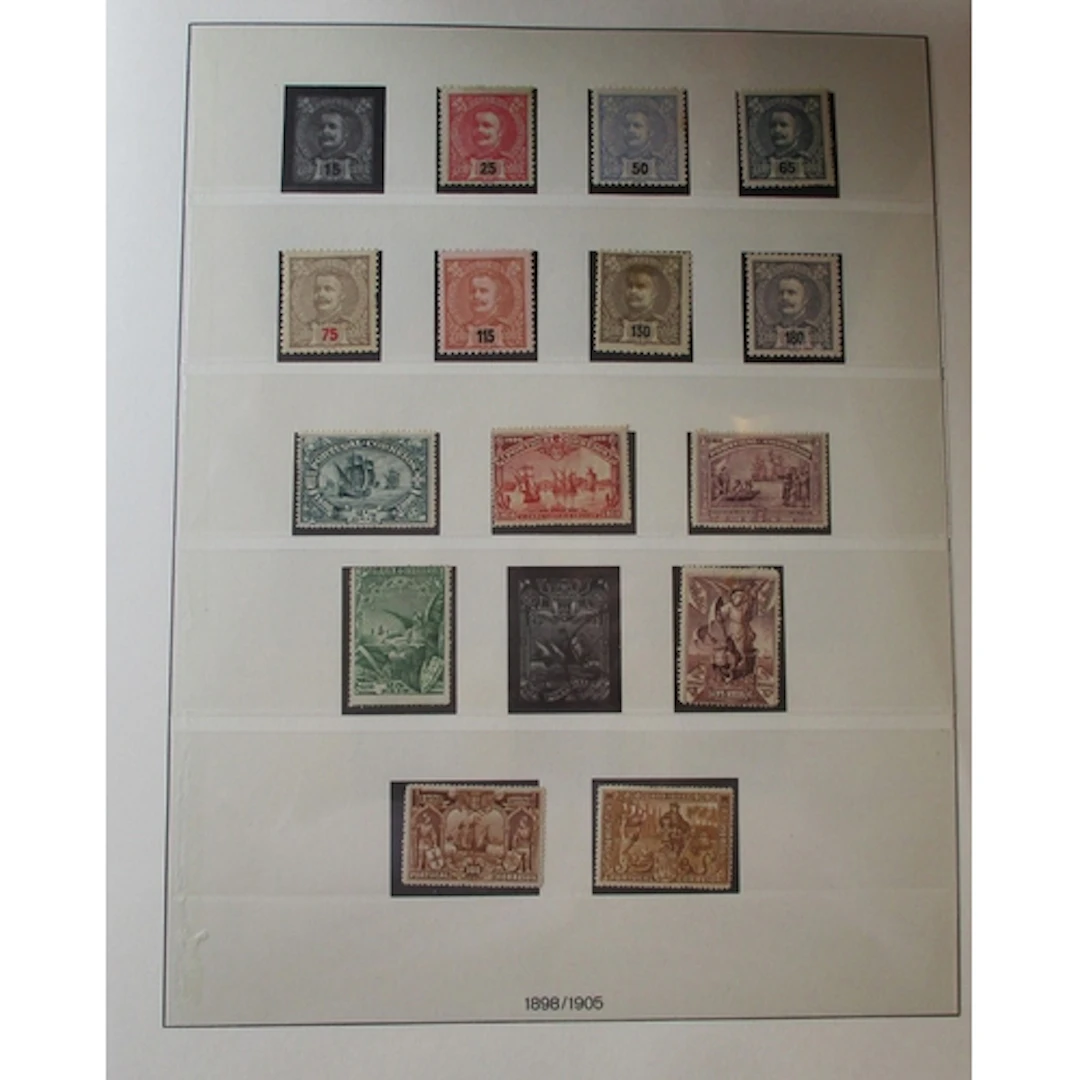 Portugal. 1853-1949 M/UM collection in 1 Lindner album. Incl...